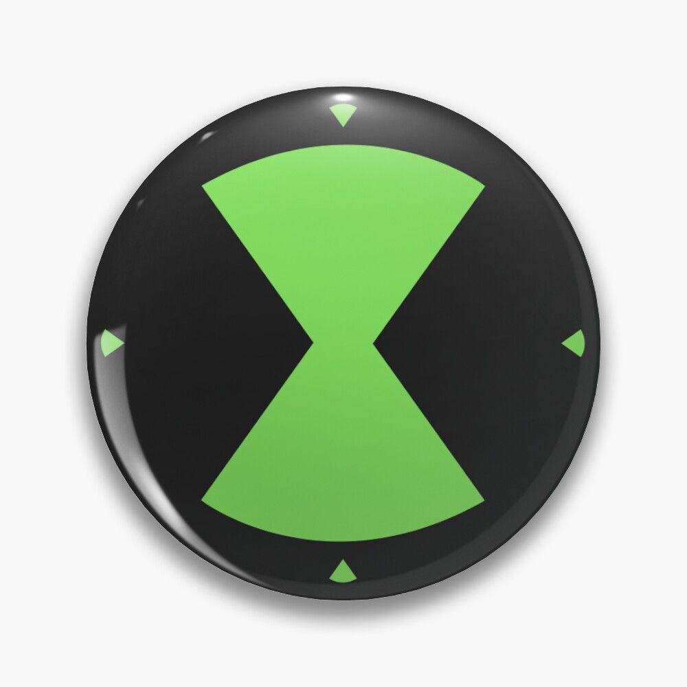 1000x1000 Ben Ten Omnitrix Pin