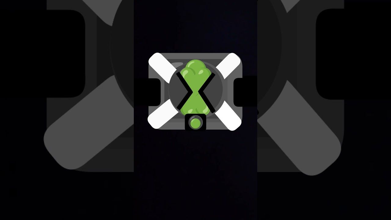 1280x720 Ben 10 omnitrix emoji art