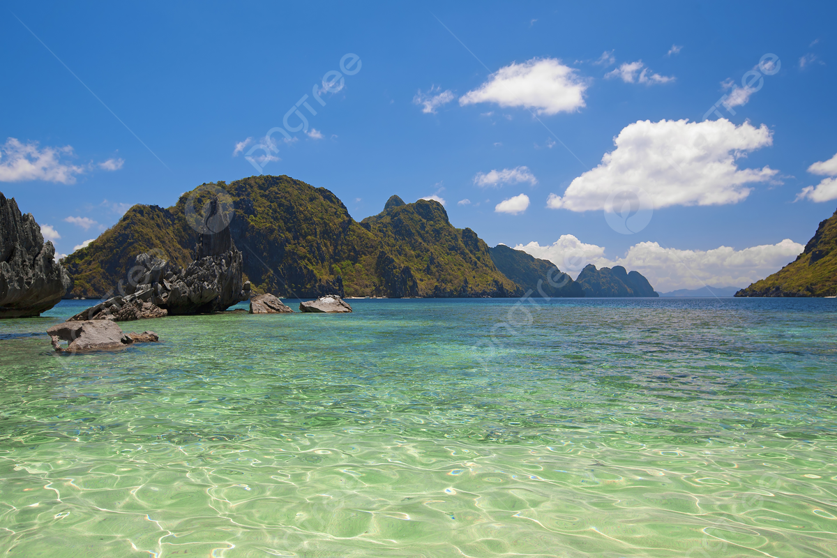 1200x800 El Nido Palawan Seascape Coastline Photo Background And Picture For Free Download