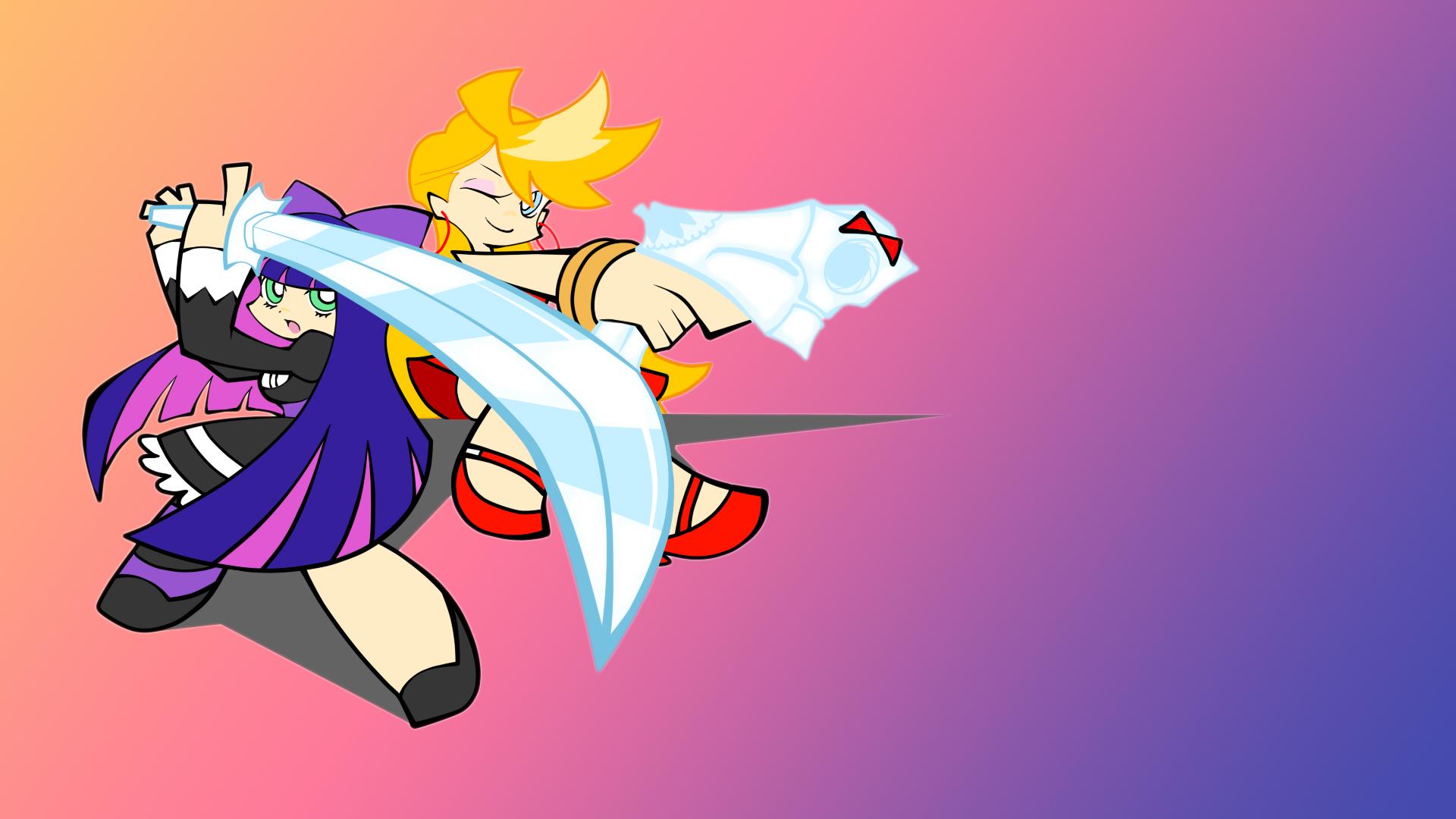 1920x1080 Panty & Stocking: Angelic Clash HD Wallpaperx1080