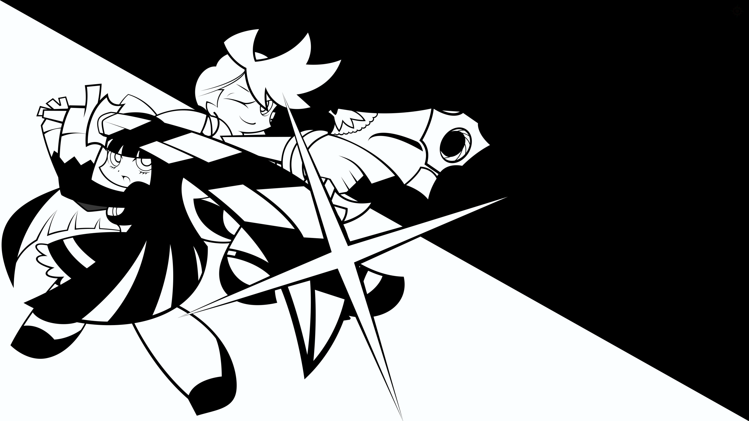2560x1440 Download Stocking Anarchy Panty Anarchy Anime Panty & Stocking With Garterbelt HD Wallpaper