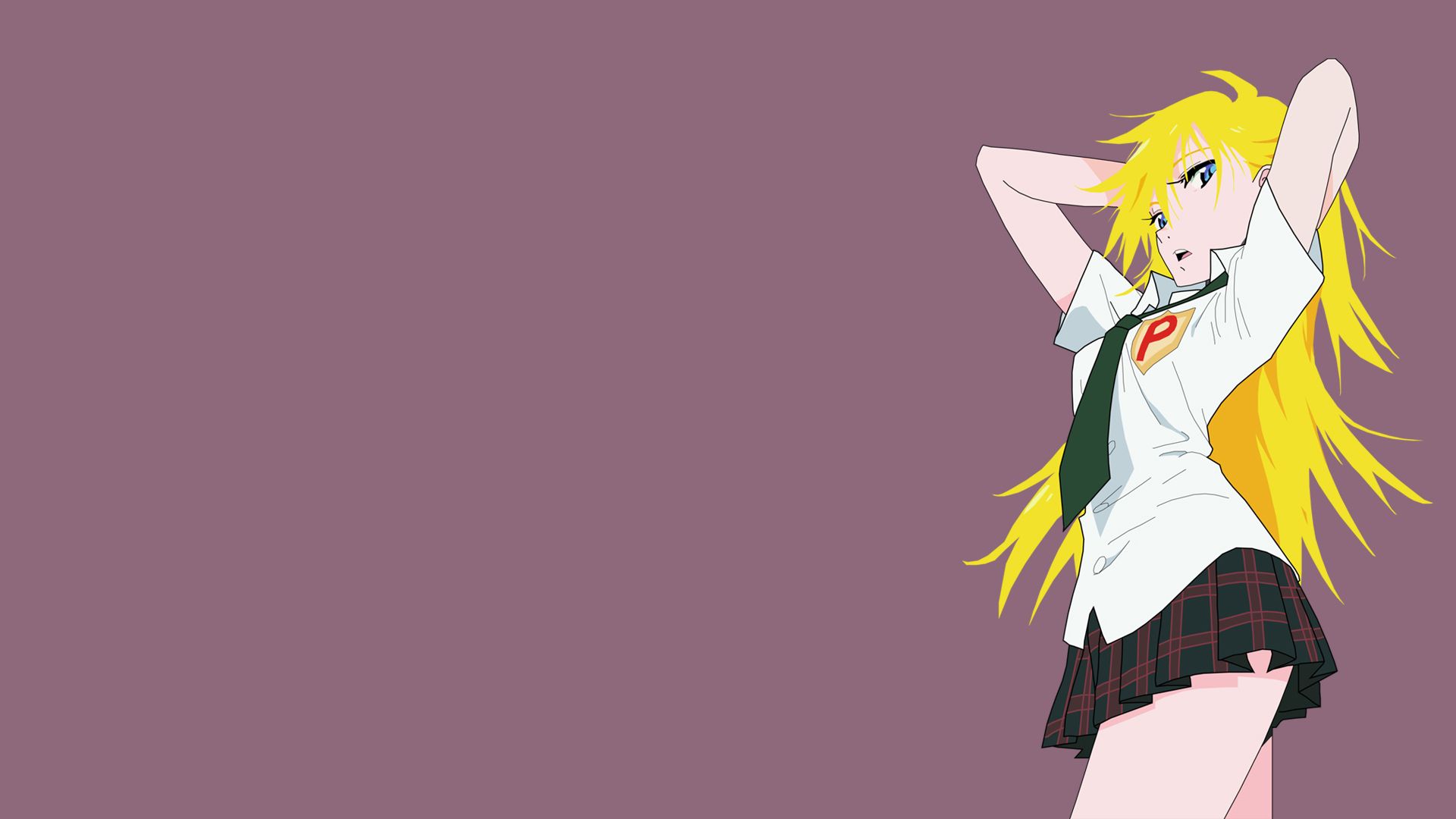 1920x1080 Phone wallpaper: Panty & Stocking With Garterbelt, Vector, Anime, Panty Anarchy 868065
