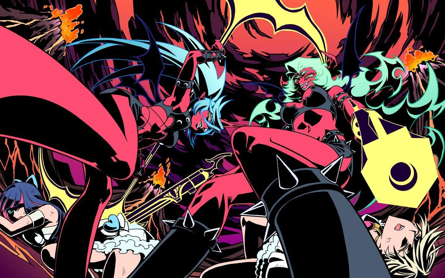 1440x900 Panty & Stocking With Garterbelt Wallpaper