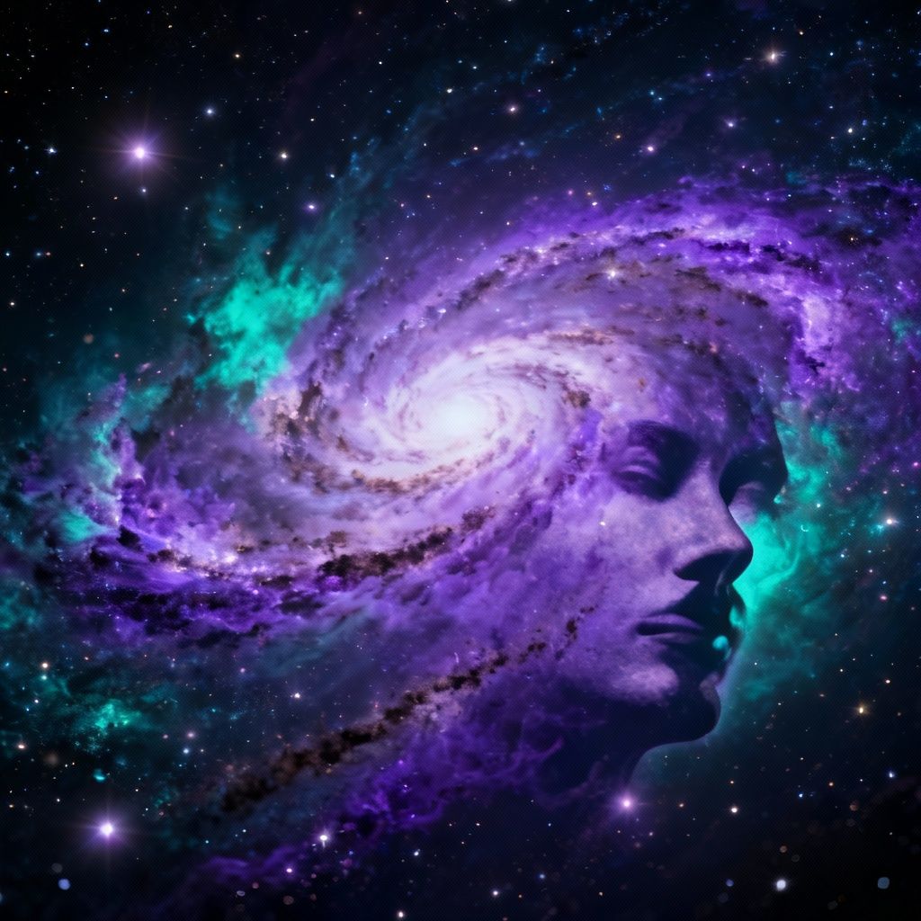1024x1024 Free AI Galaxy Generator Online. Create Nebulas, Starfields, and Cosmic Wallpaper