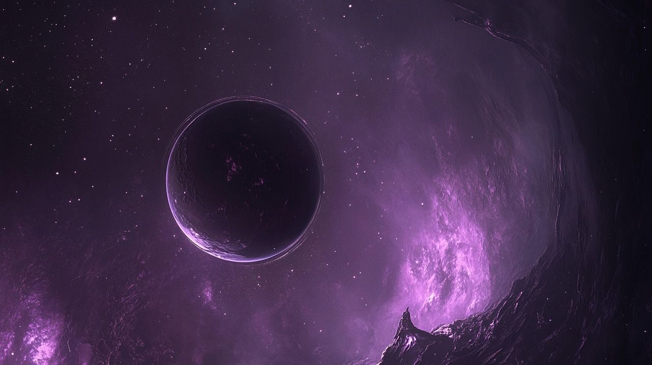 1280x717 Download Ai Generated Galaxy Universe. Royalty Free Stock Illustration Image