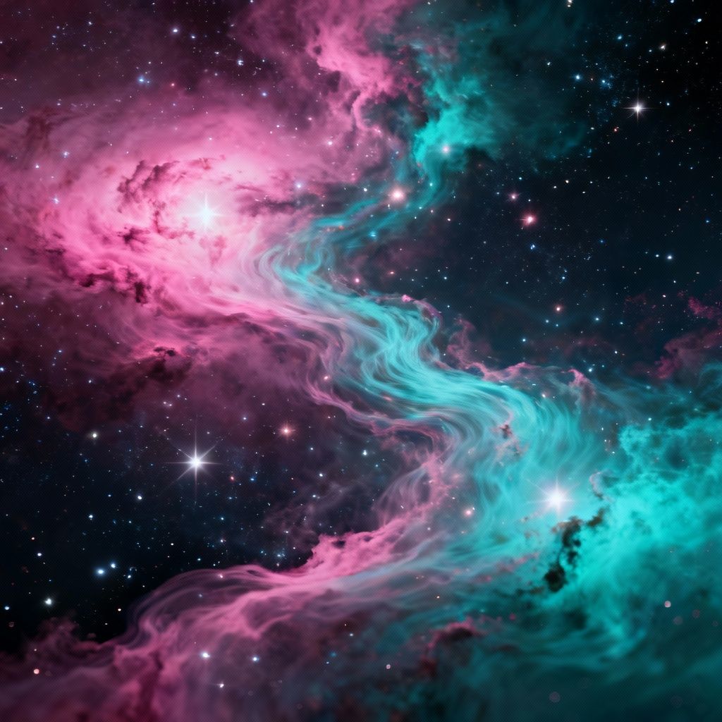 1024x1024 Free AI Galaxy Generator Online. Create Nebulas, Starfields, and Cosmic Wallpaper
