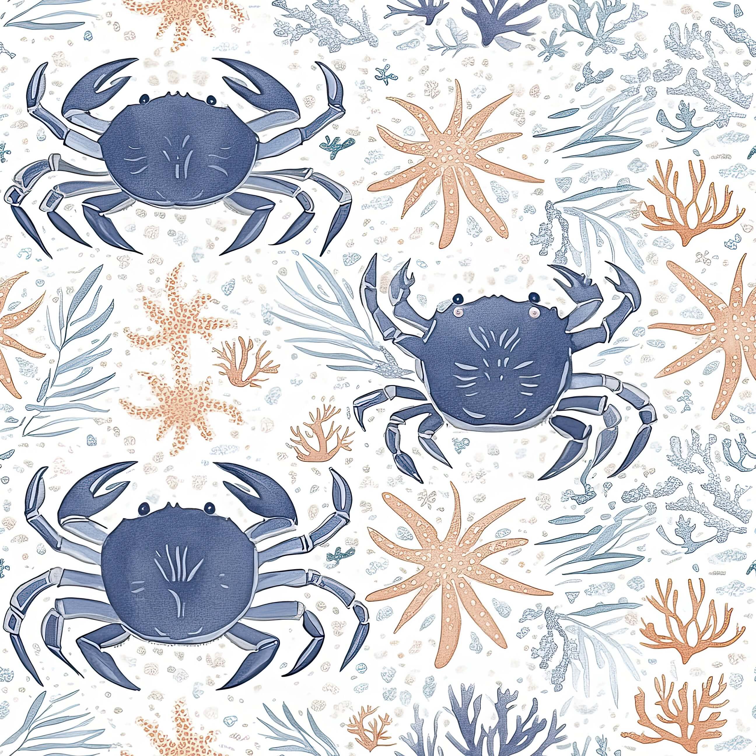 2592x2592 Coastal Crawlers Wallpaper