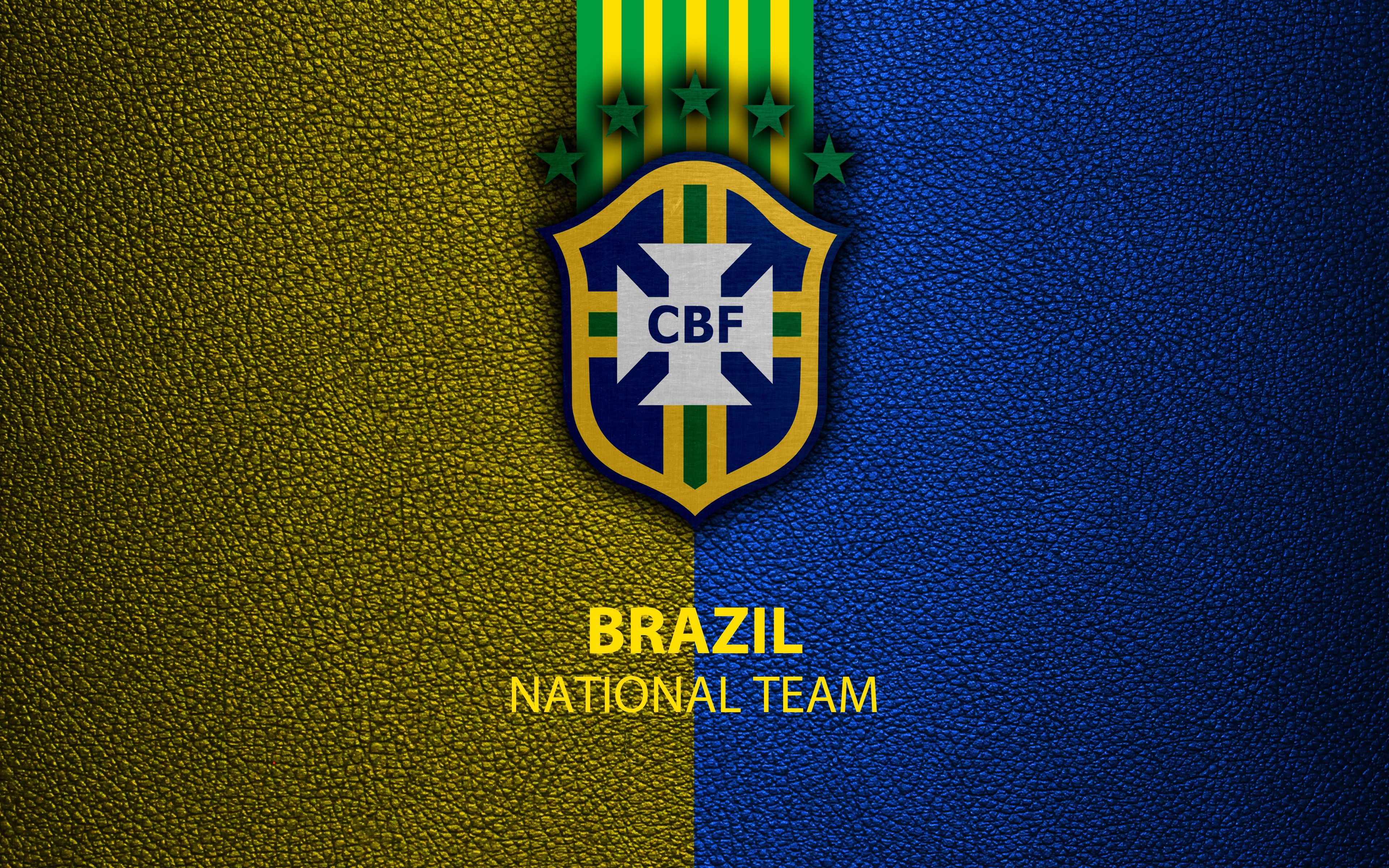 3840x2400 Wallpaper wallpaper, logo, football, Brazil, Sport, national team for mobile and desktop, section спорт, resolution 3840x2400