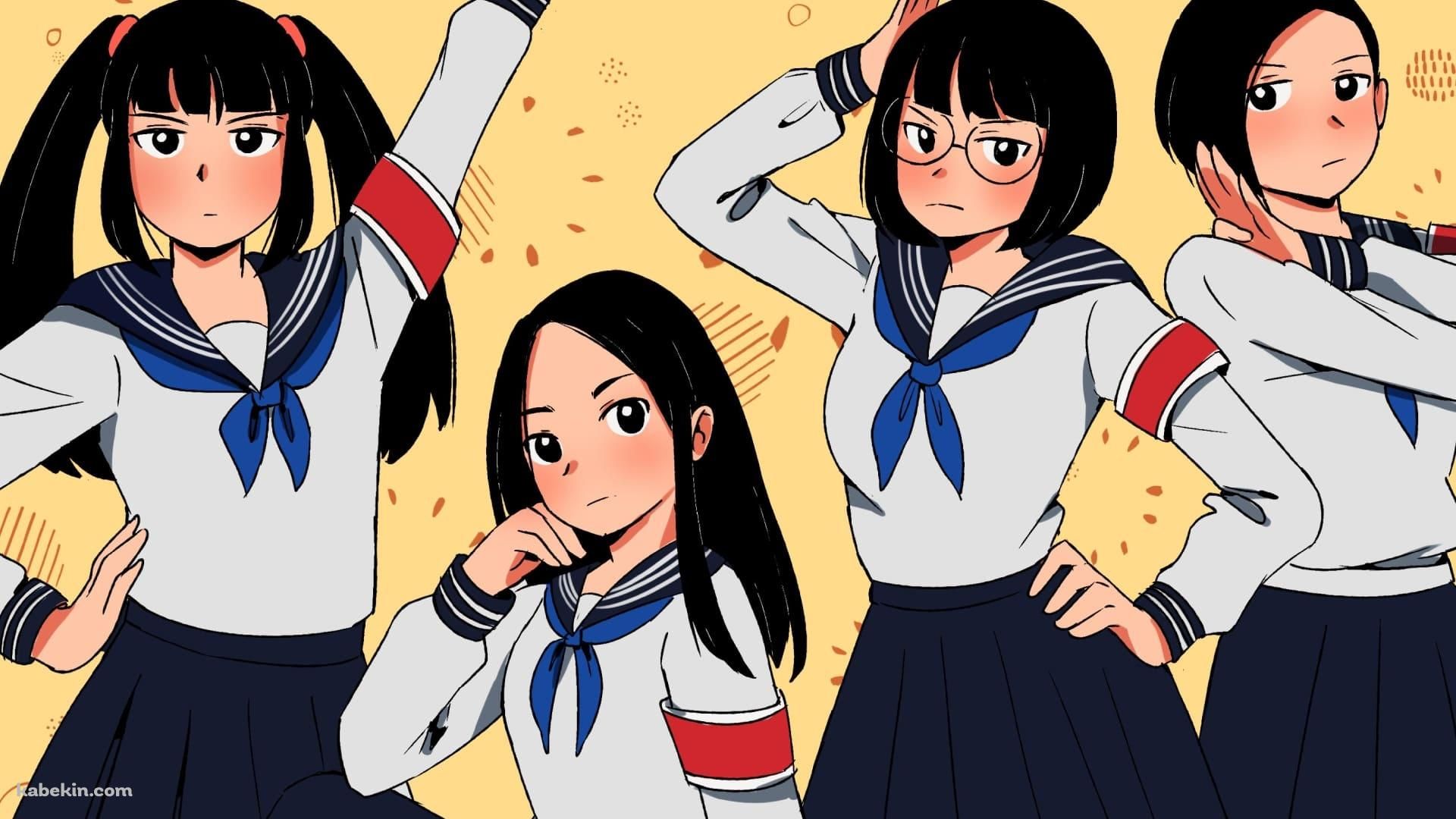 1920x1080 ATARASHII GAKKO! / 新しい学校のリーダーズ / MIZYU / RIN / SUZUKA / KANON / ファンアート(1920x1080px)のデスクトップPC用の壁紙. 高画質. 壁紙キングダム