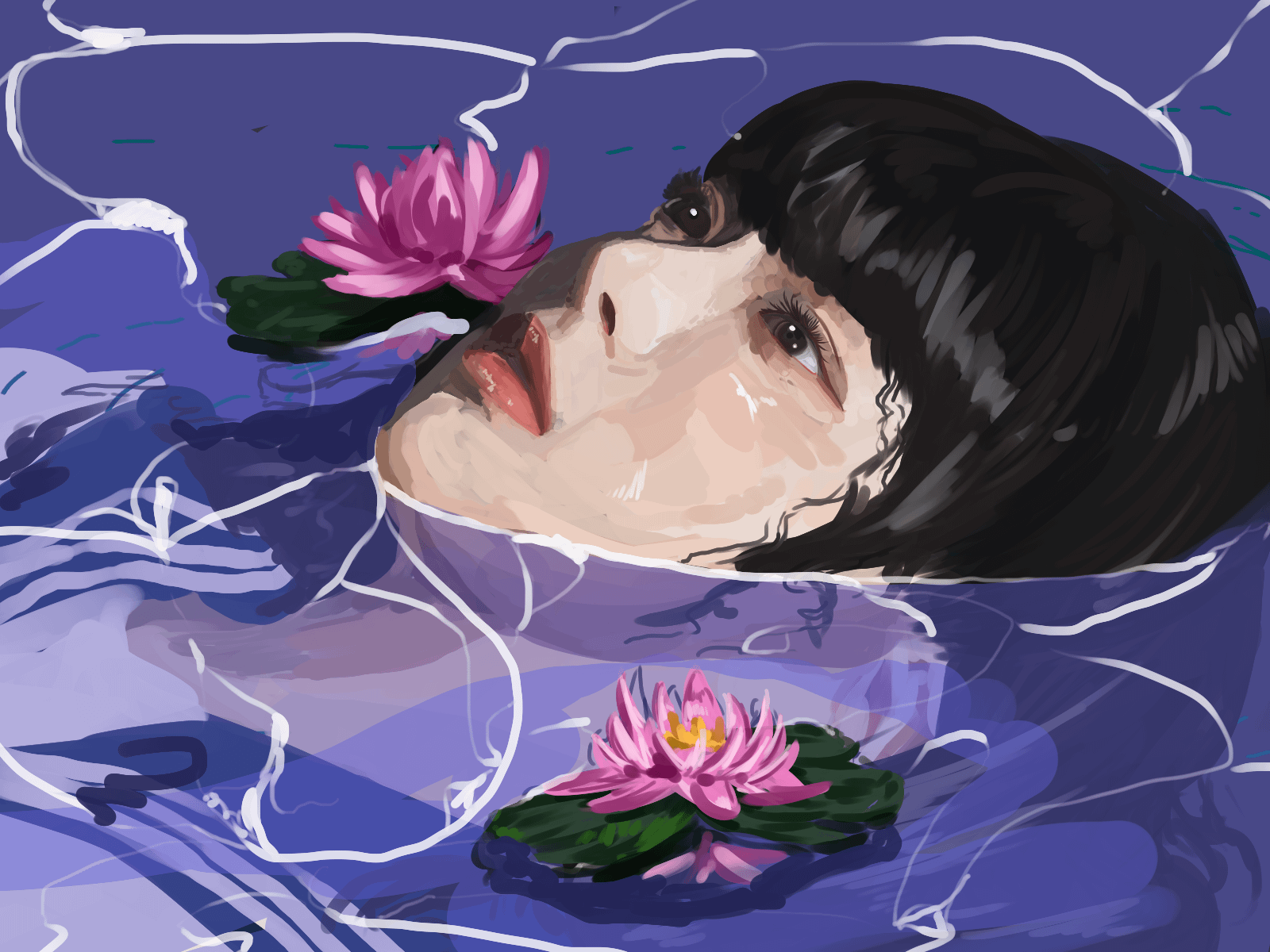 1600x1200 ophelia mizyu