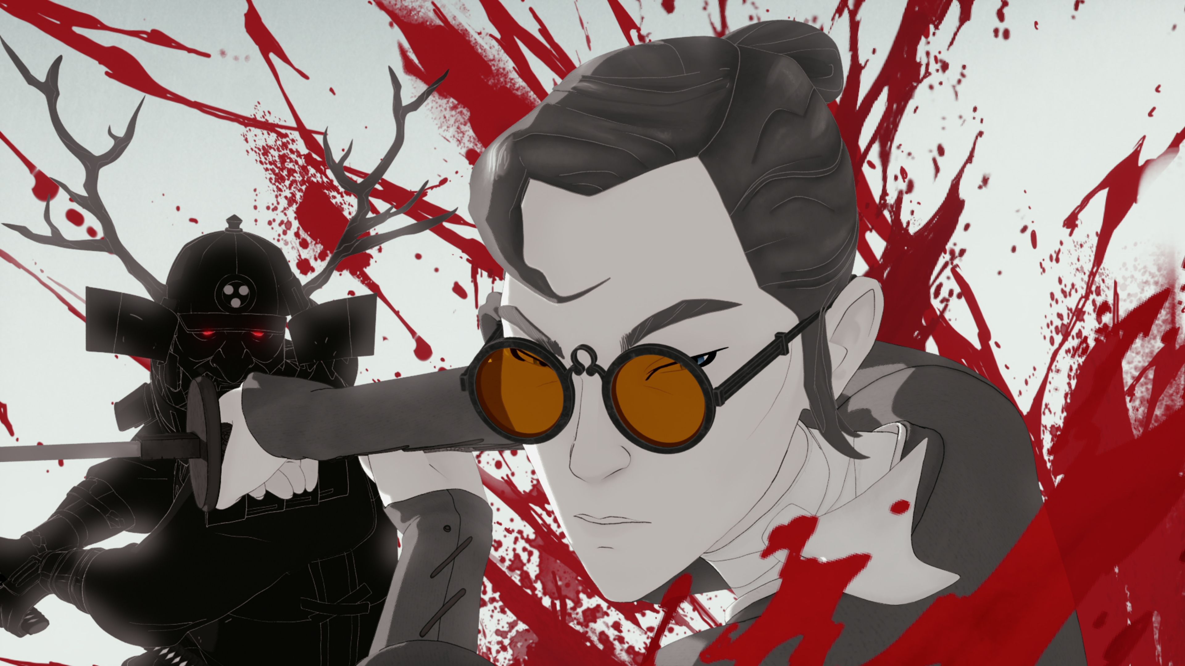 3840x2160 Blue Eye Samurai' Creators Amber Noizumi & Michael Green
