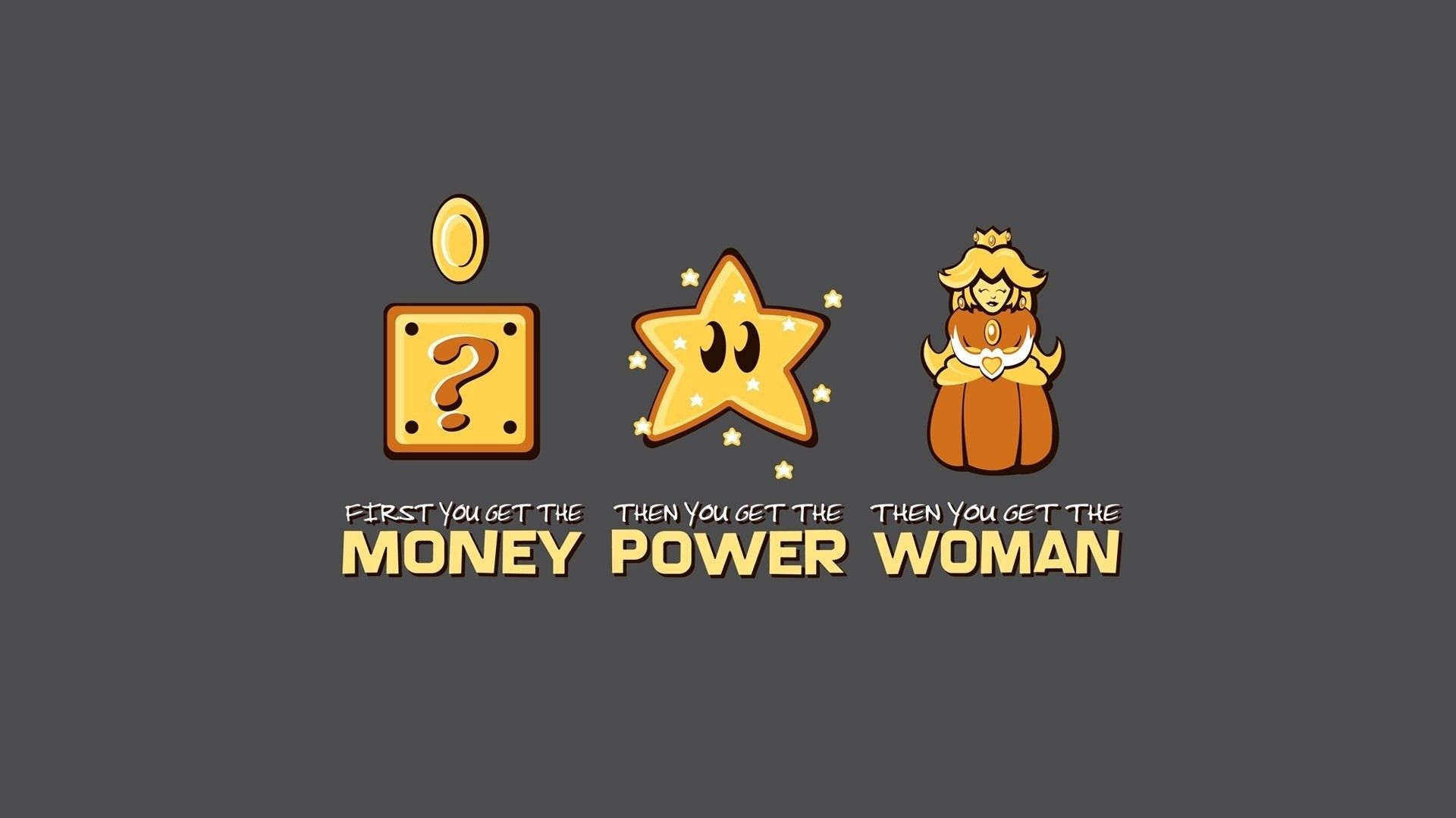 1920x1080 Money, Power, Woman: Mario's Ultimate HD Gaming Triumphx1080