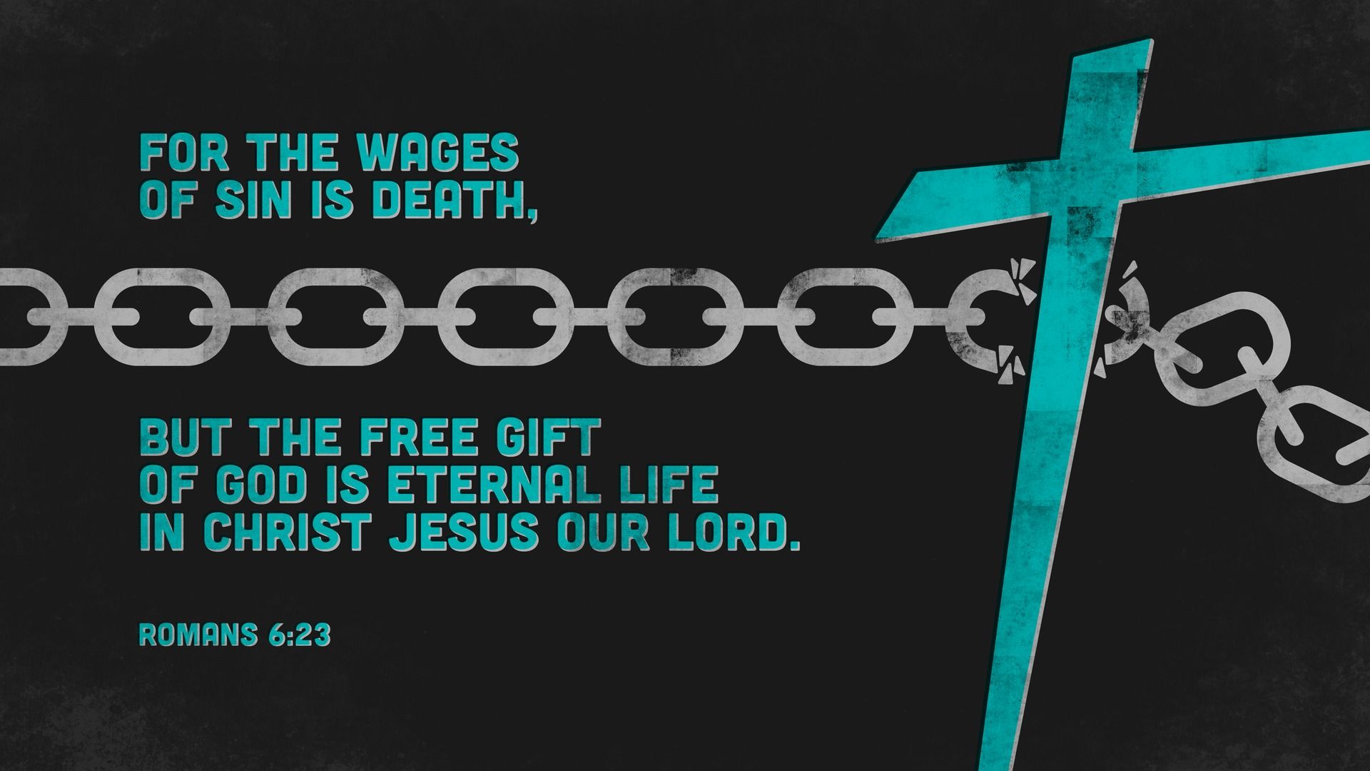 1920x1080 Verse of the day. Romans 6:23