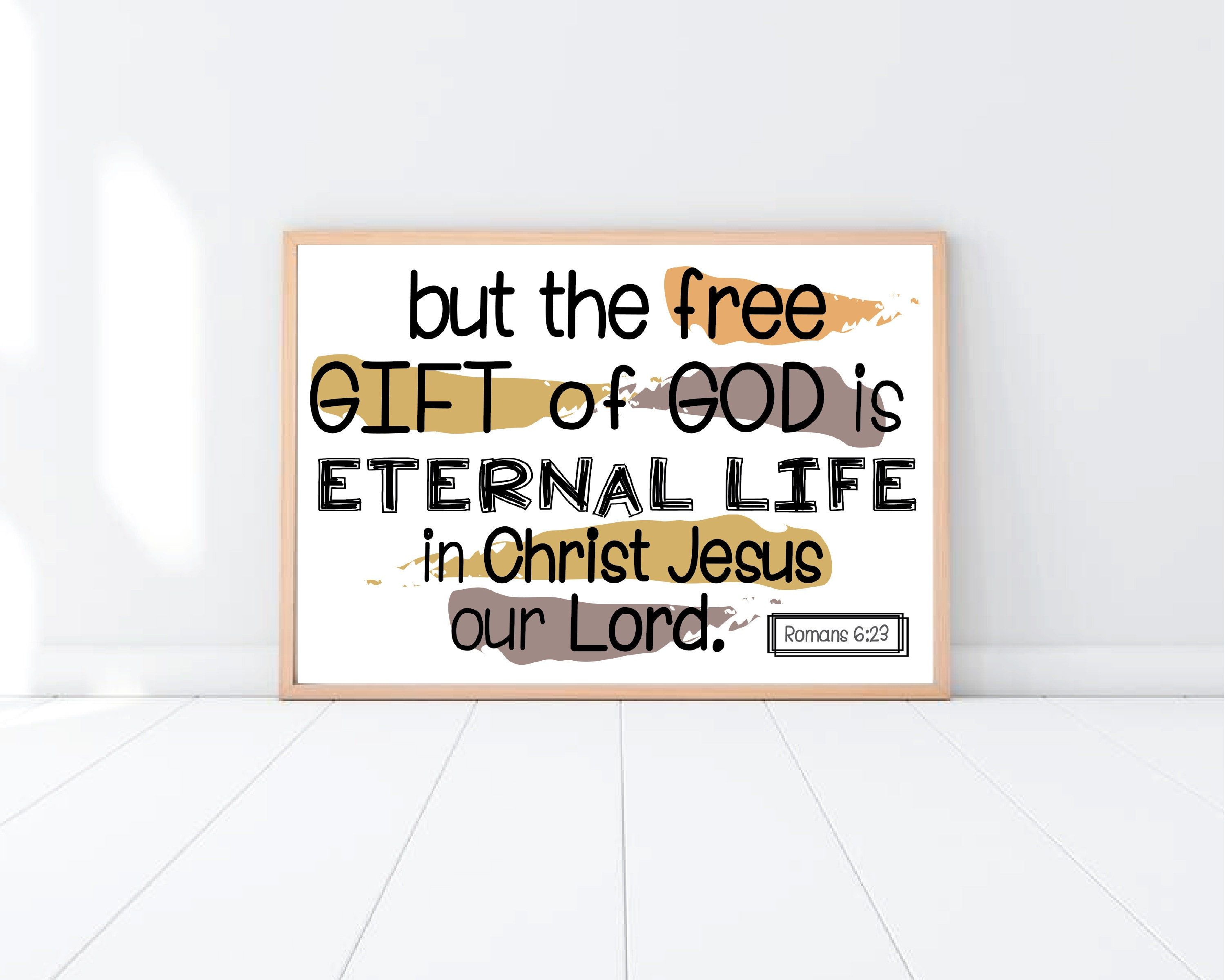 3000x2400 Romans 3:23 Bible Verse Printable Scripture Art INSTANT DOWNLOAD