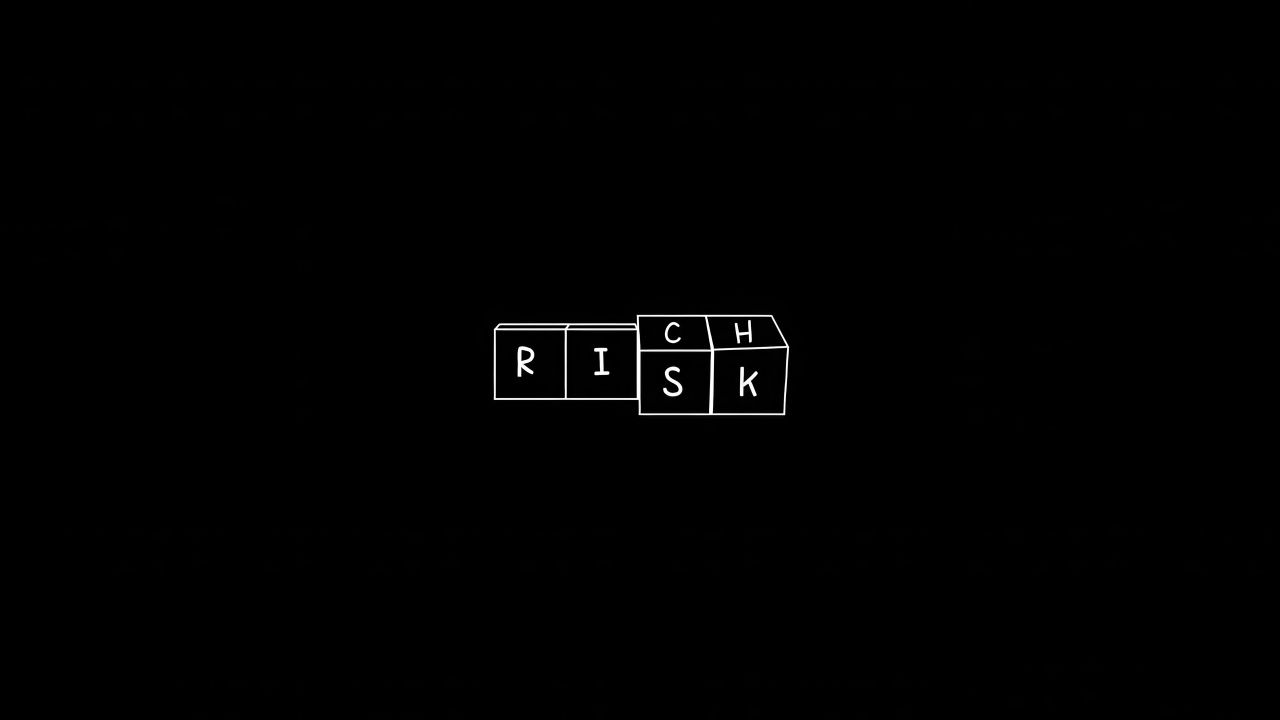 1280x720 Risk, Black Background 4K UHD Wallpaper for UltraHD Desktop and TV : Widescreen and UltraWide Display : Dual Monitor : Smartphone and Tablet Devices