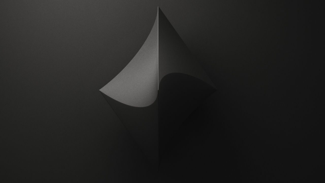 1280x720 Black Abstract Art 4K UHD Wallpaper for UltraHD Desktop and TV : Widescreen and UltraWide Display : Smartphone and Tablet Devices