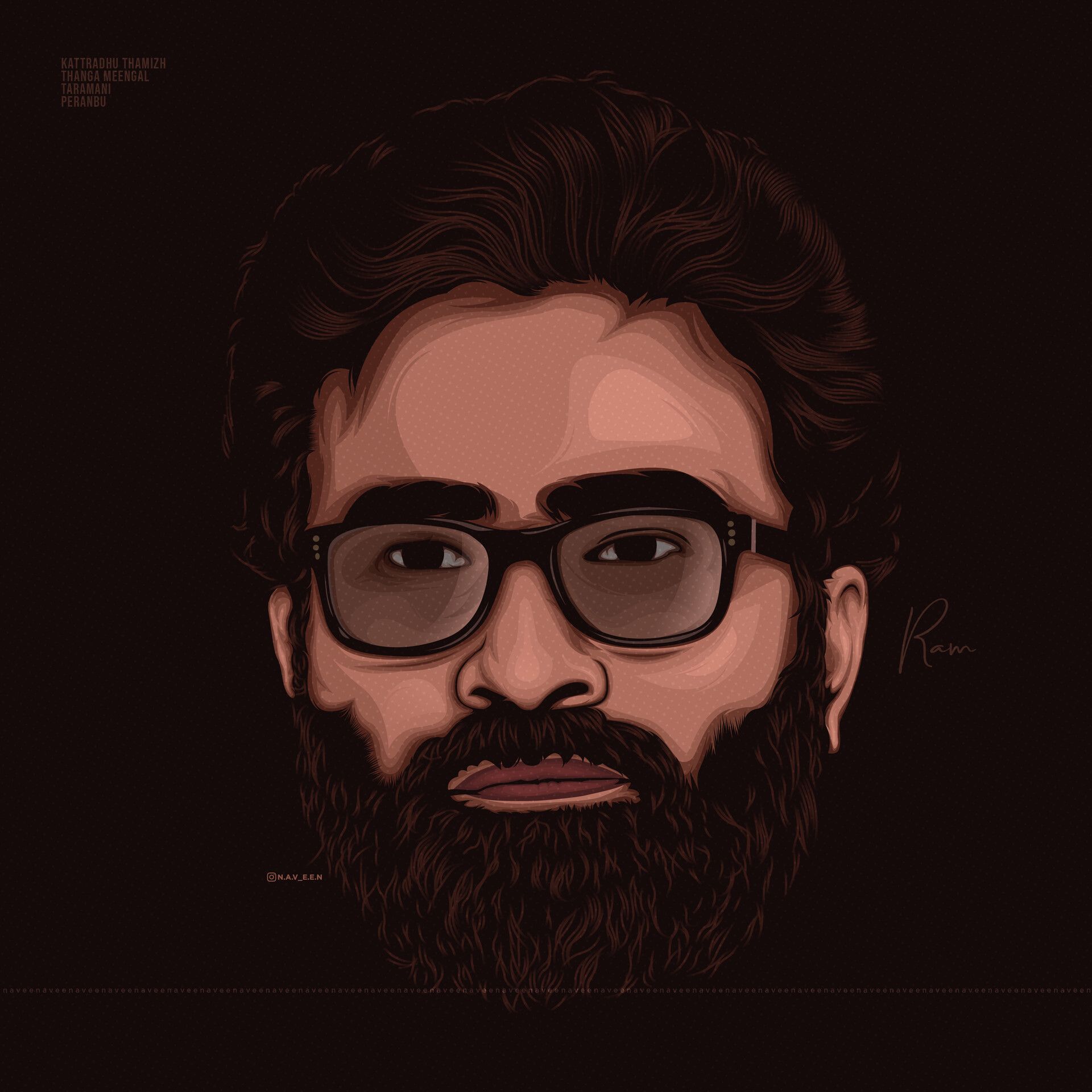 1920x1920 Director Ram Illustration