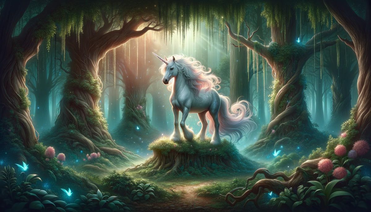 1200x686 Unicorn Mural Wallpaper