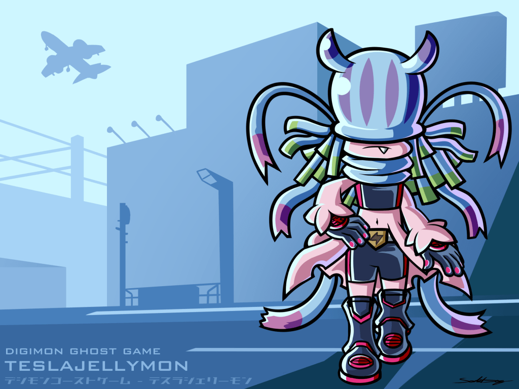 1024x768 TeslaJellymon 2K Wallpaper by TheSodaDog on Newgrounds