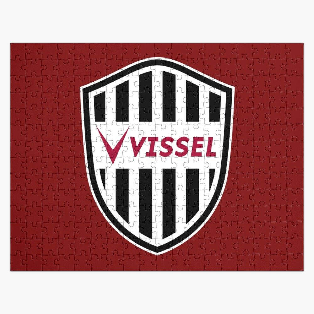 1000x1000 Vissel Kobe Crest Logo Poster By AIThrowback81