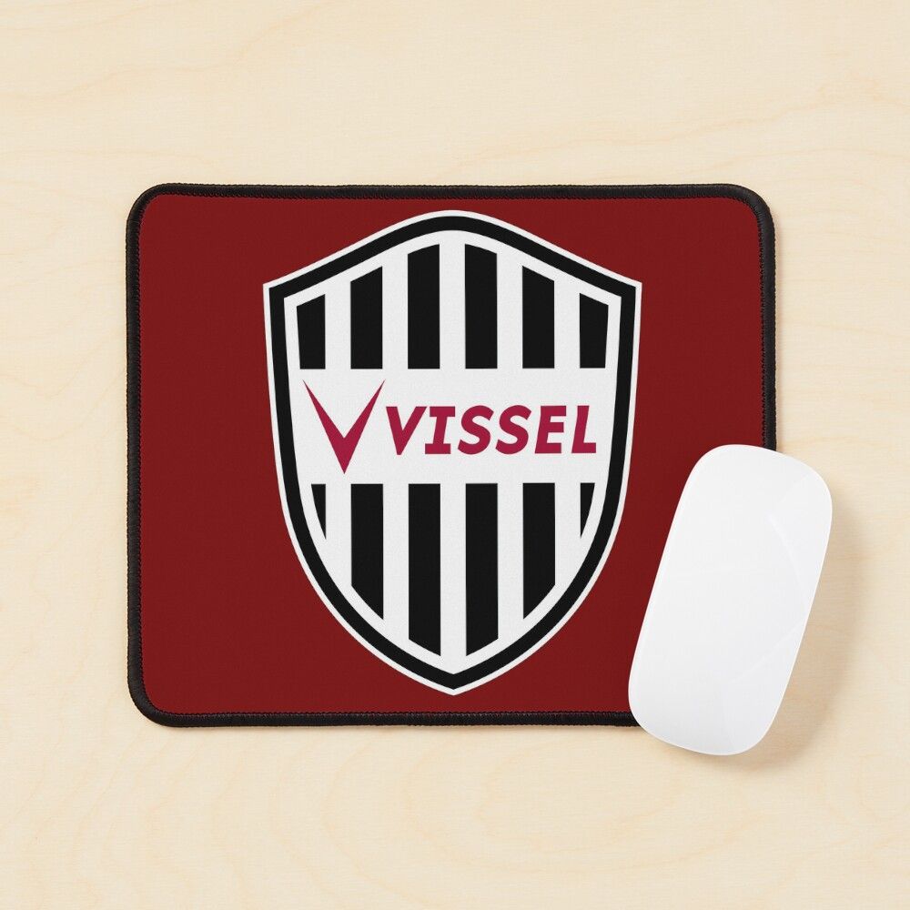 1000x1000 Vissel Kobe Crest Logo Poster By AIThrowback81