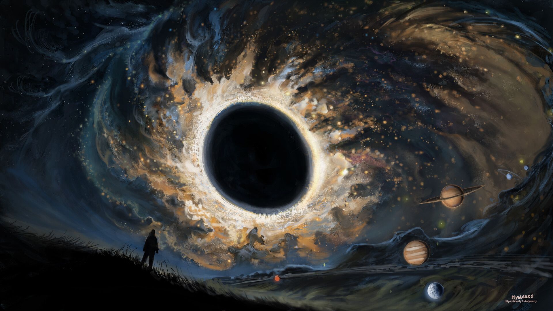 1920x1080 Singularity's Spiral