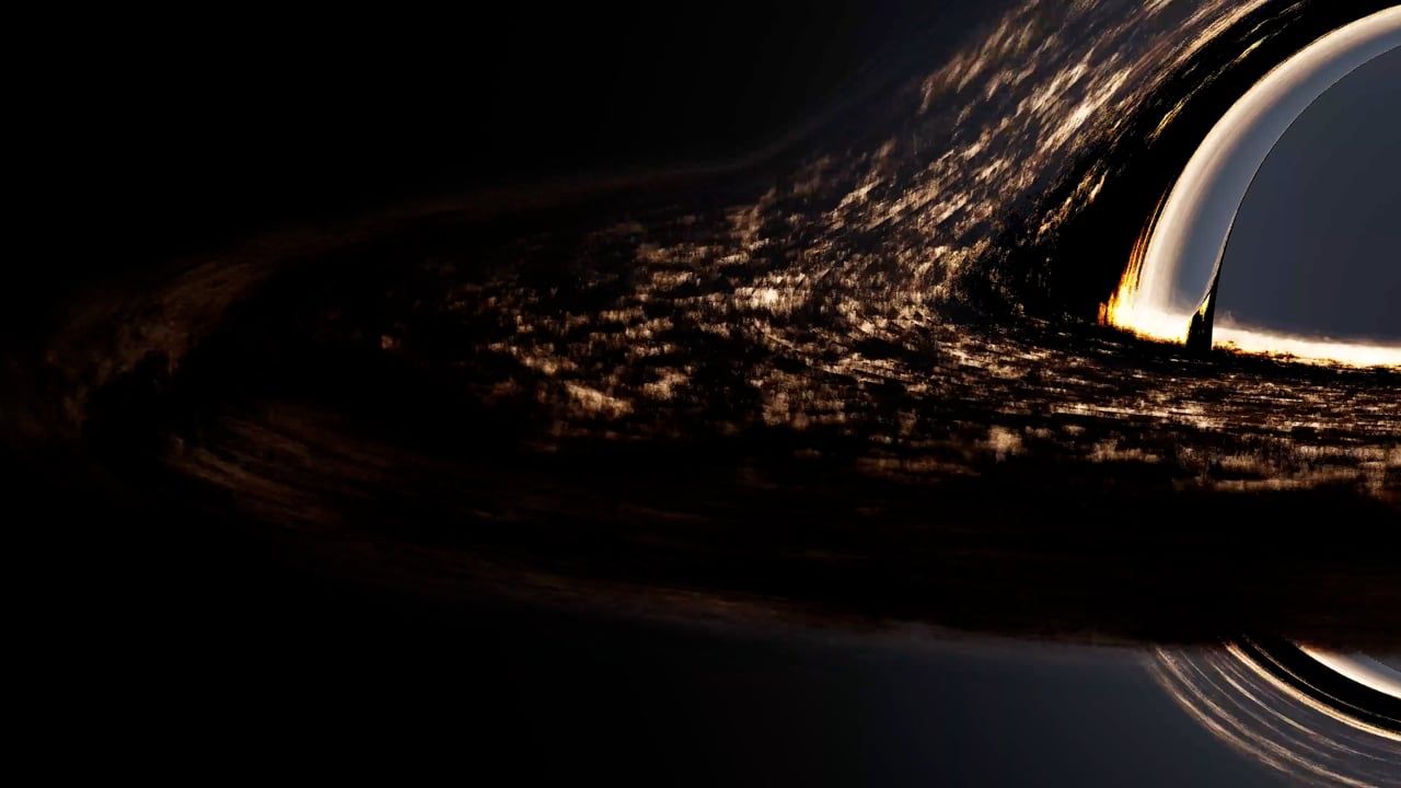 1280x720 Black Hole, Singularity, Space. Free Stock Video