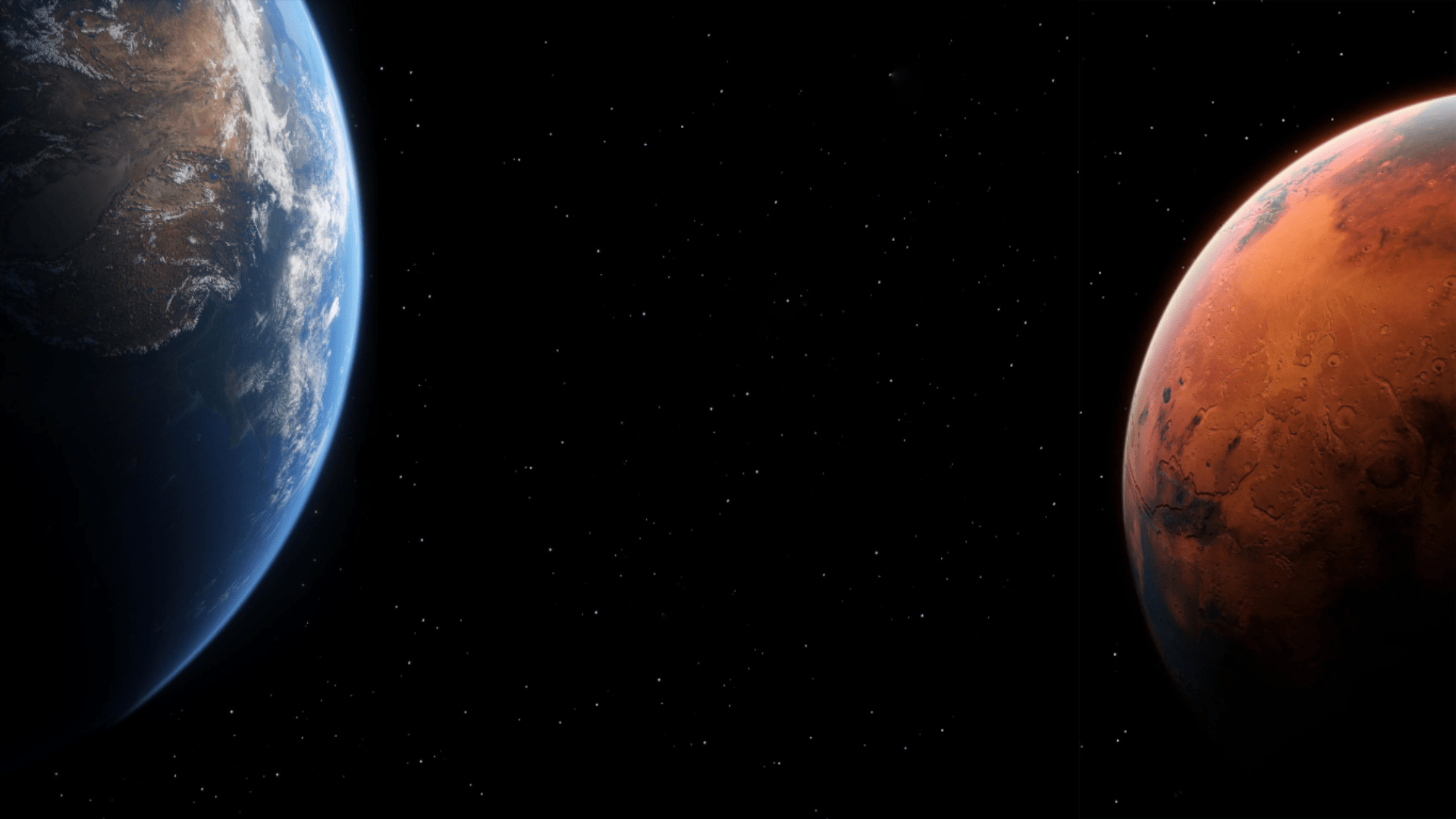1920x1080 Earth & Mars [1920x1080]