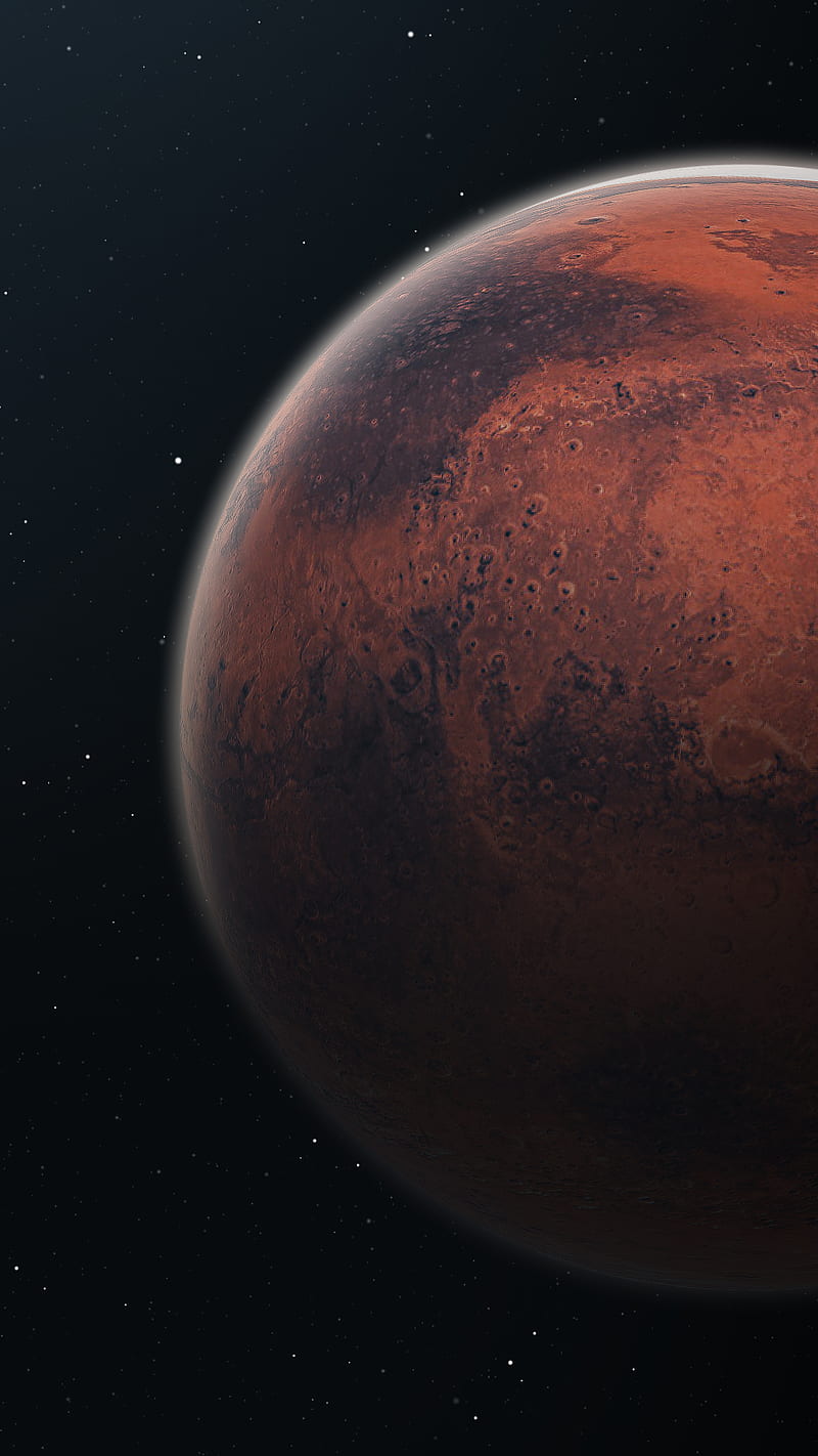 800x1422 Mars phone, Joart, Mars, cosmos, earth, halo, planet, save the planet, space, HD phone wallpaper