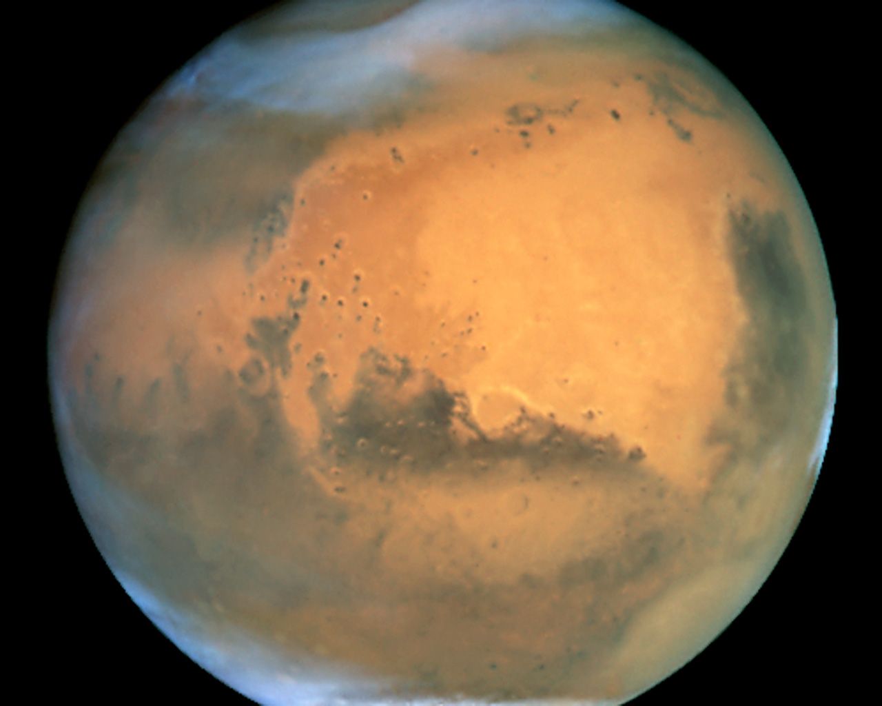 1280x1024 The Best Earth Based View Of Mars Ever