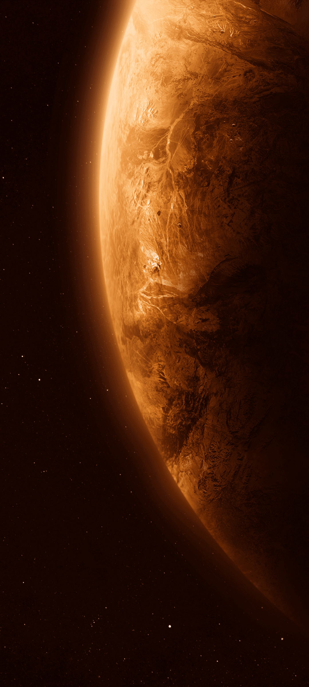 1080x2400 Wallpaper Planet Mars, Earth, Mars, Planet, Solar System, Background Free Image
