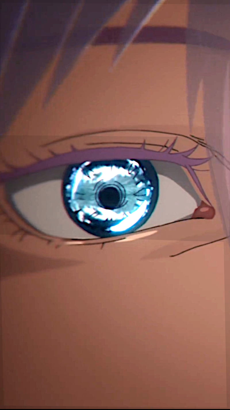 800x1422 Jujutsu Kaisen, eye, gojo satoru, anime, HD phone wallpaper