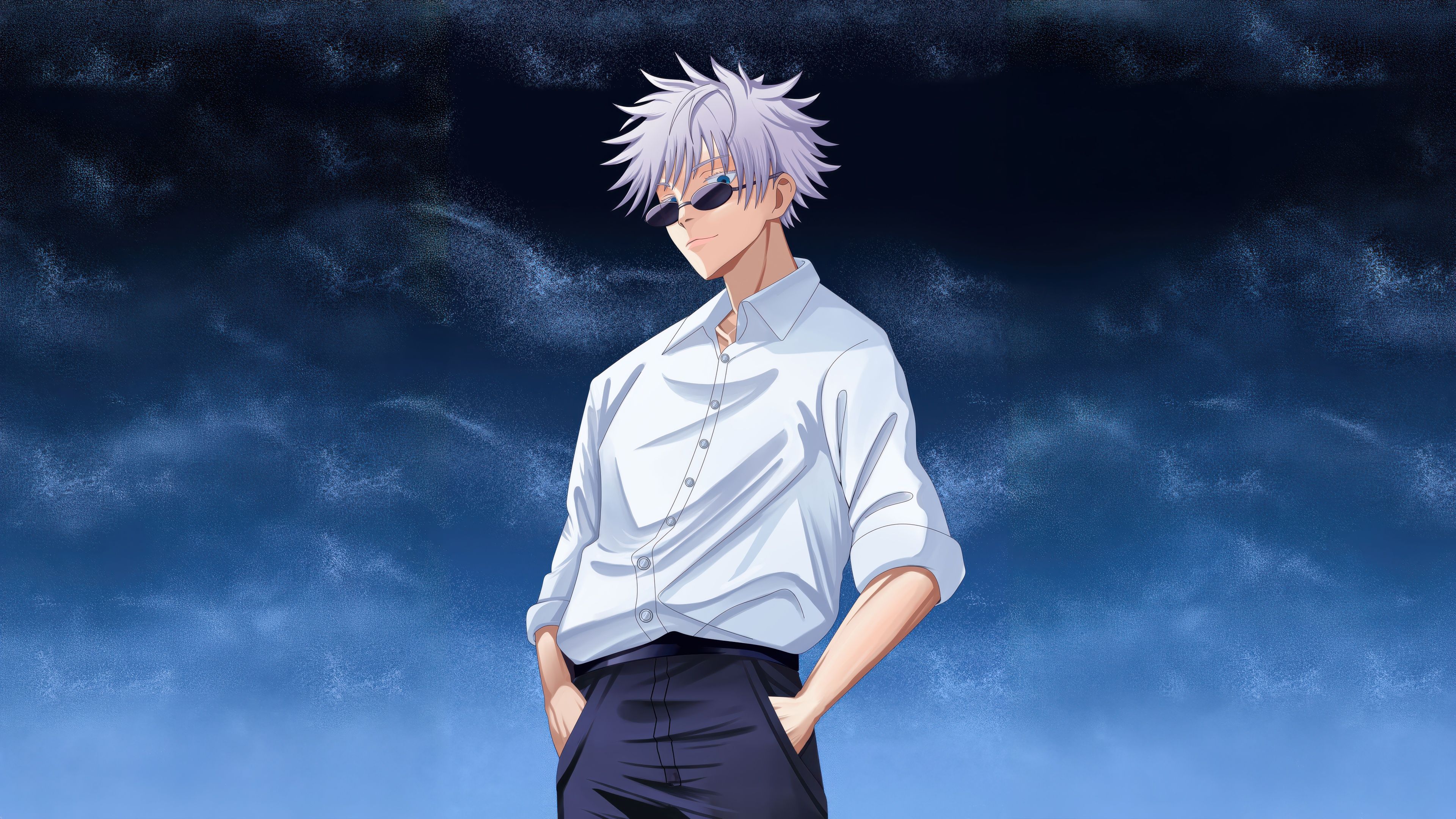3840x2160 Satoru Gojo End Game Wallpaper, HD Anime Wallpaper, 4k Wallpaper, Image, Background, Photos and Picture