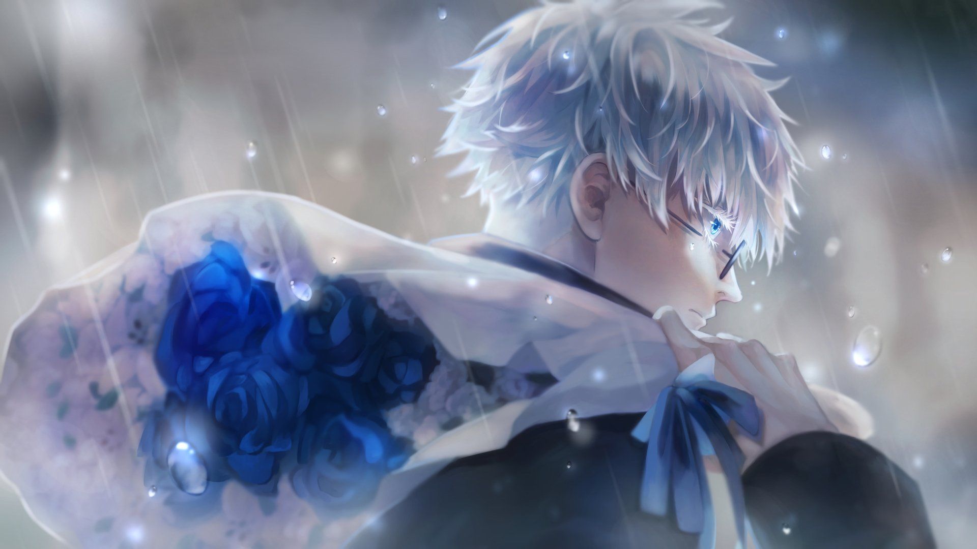 1920x1080 Rainlit Gojo
