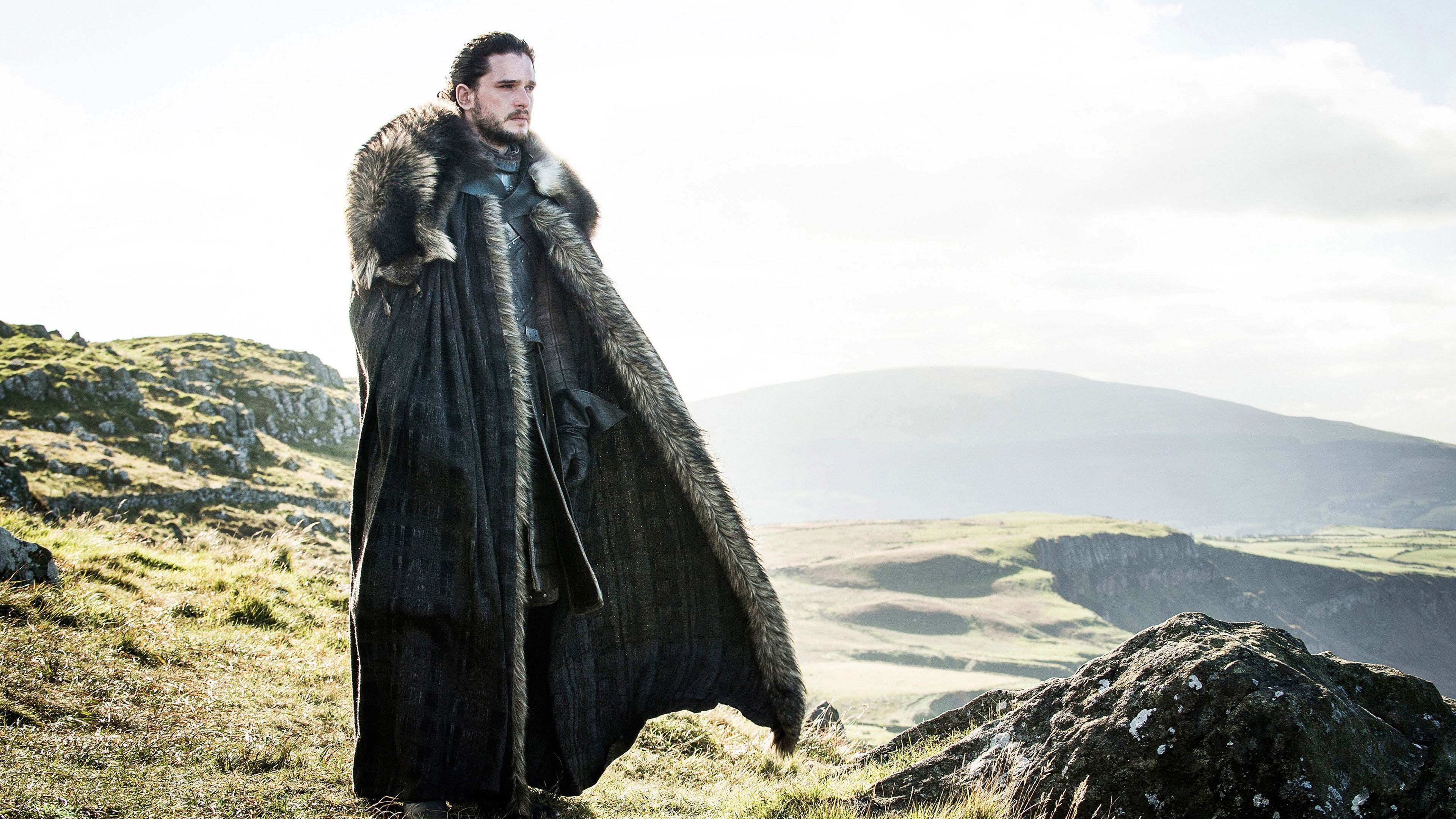 3840x2160 Jon Snow Wallpaper