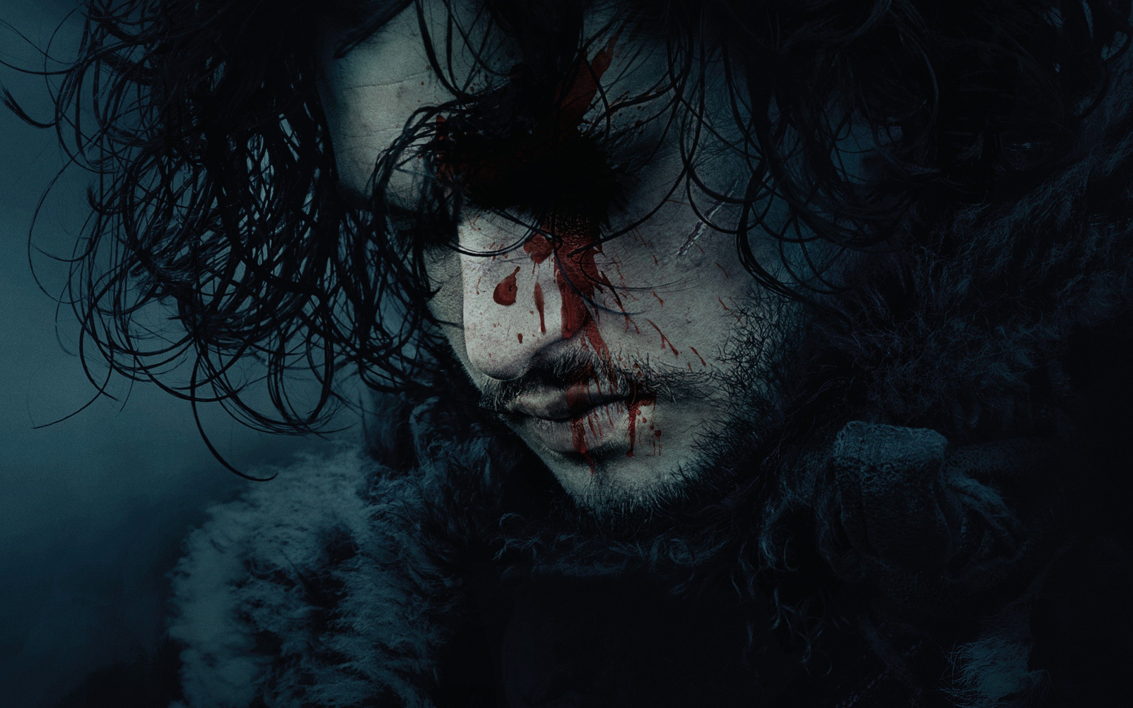 3840x2400 Kit Harington as Jon Snow in Game of Thrones 4K Wallpaper
