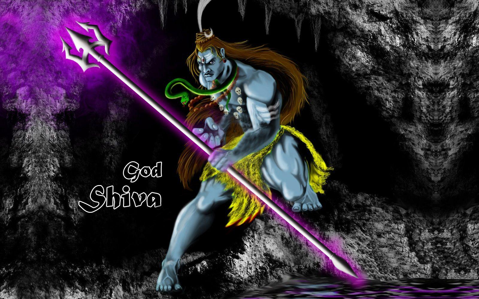 1600x1000 Angry Lord Shiva Smoking Chilam HD Wallpaper And Image 3D