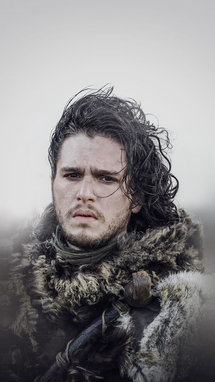 736x1308 Jon Snow Game Of Thrones Film Art #iPhone #wallpaper