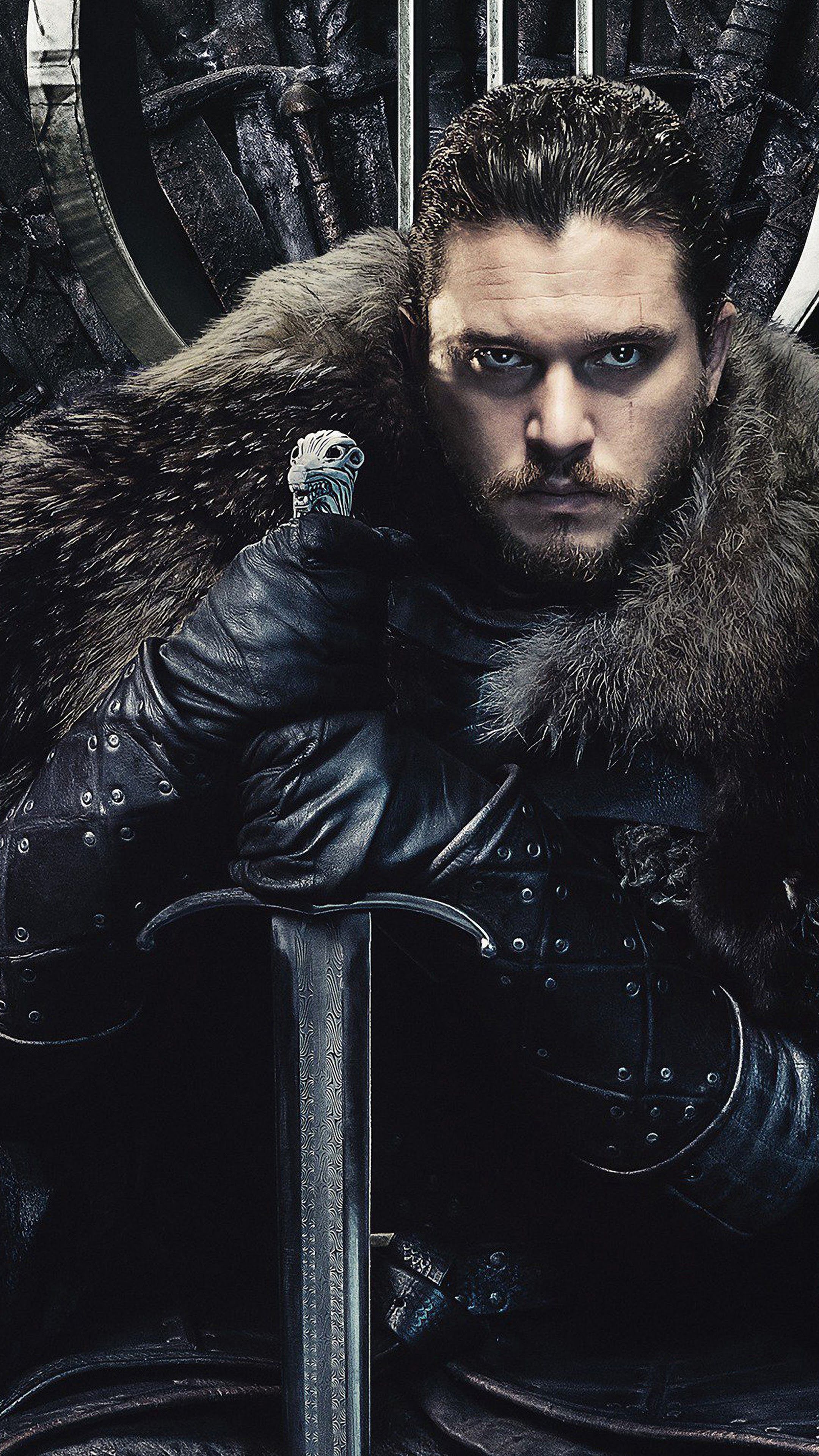 2160x3840 Jon Snow Game of Thrones Season 8 4K Wallpaper HD