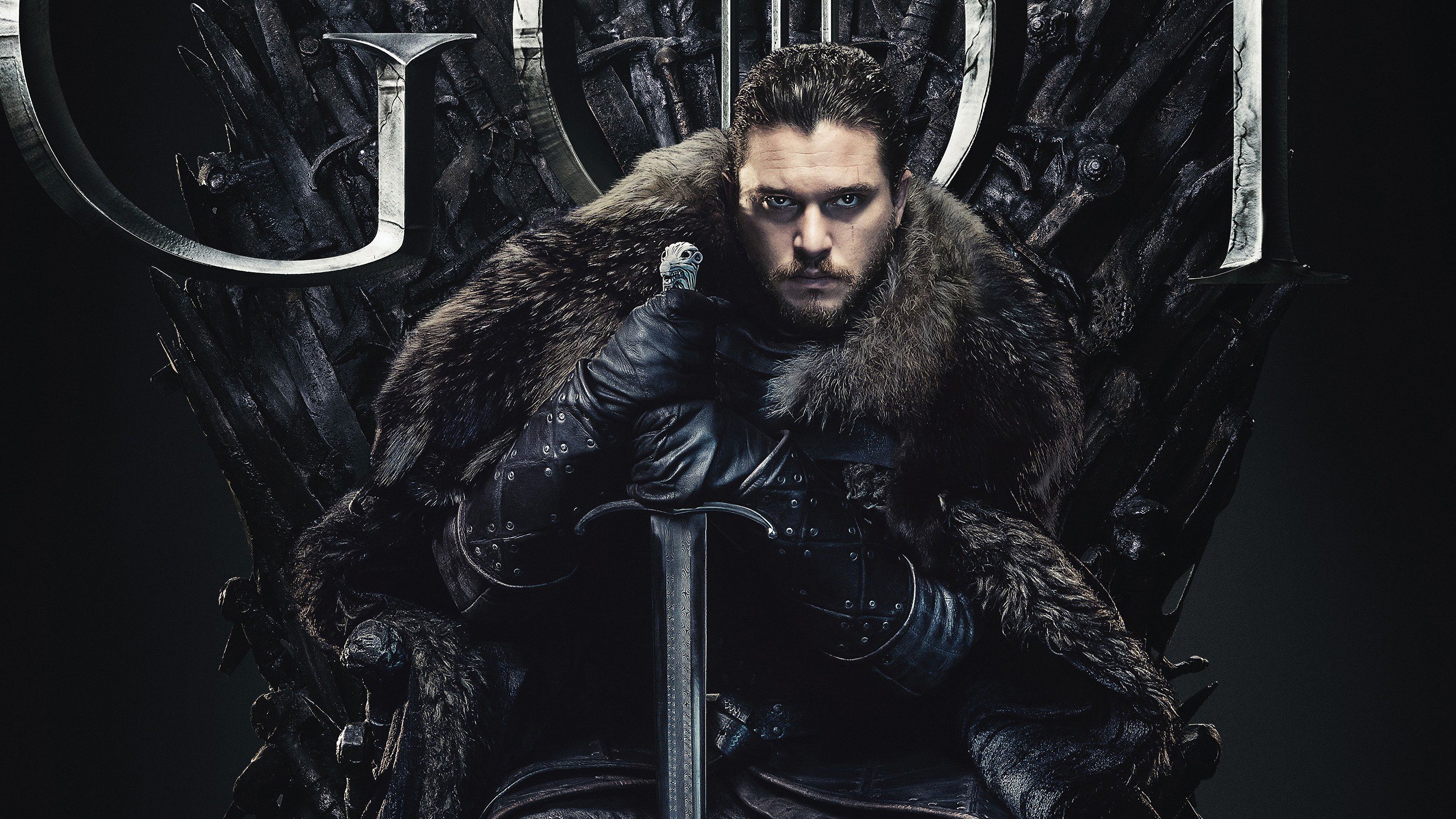 3840x2160 Jon Snow Game of Thrones Season 8 4K Wallpaper HD