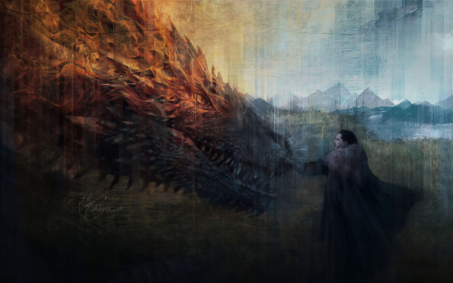 1440x900 Fire And Ice Jon Snow 4k Wallpaper, 1440x900 Resolution HD 4k Wallpaper, Image, Background, Photos and Picture
