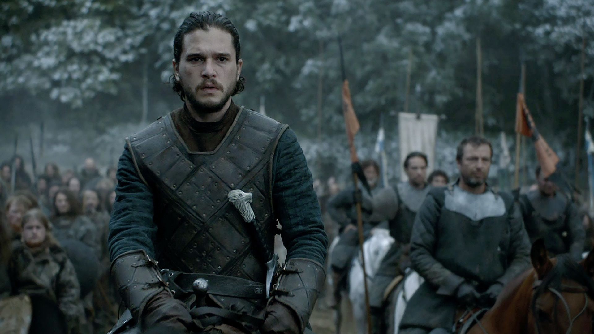 1920x1080 Wallpaper Game of Thrones, Jon Snow, Kit Harington, Battle of the Bastards for mobile and desktop, section фильмы, resolution 1920x1080