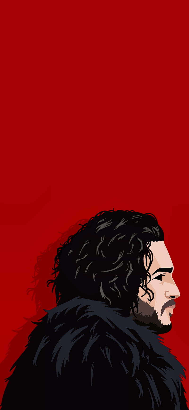 800x1733 HD jon snow wallpaper