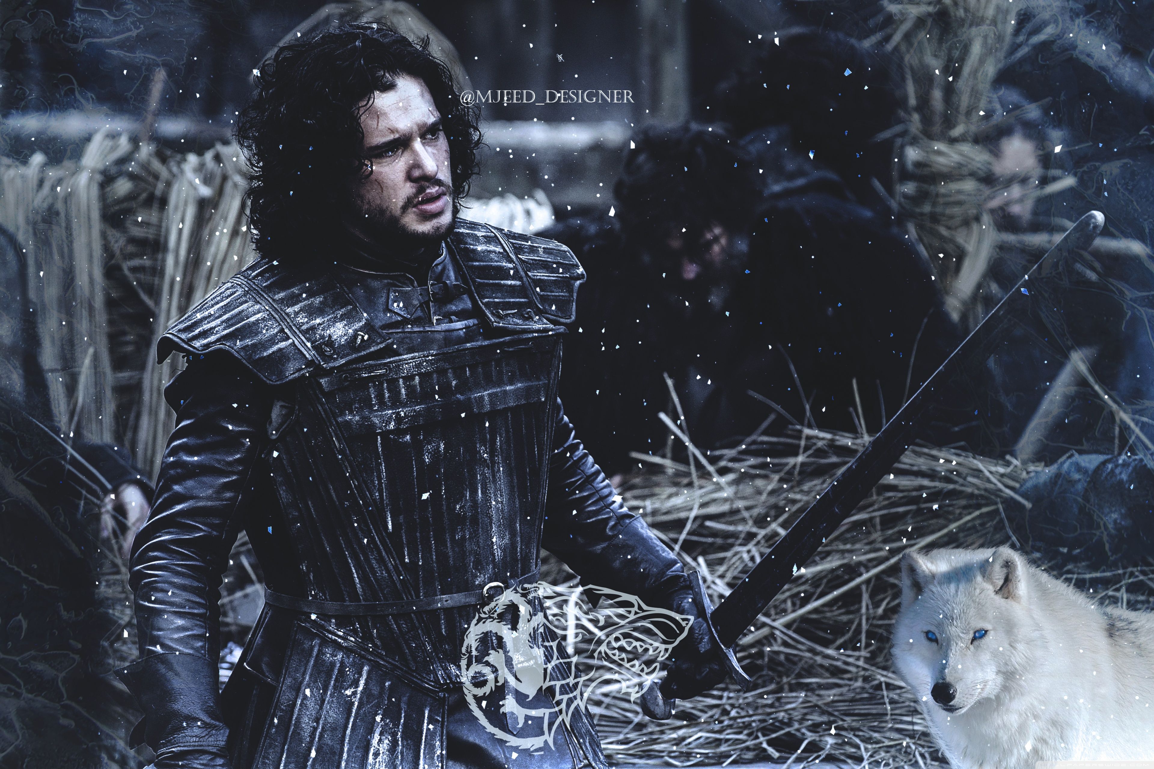3840x2560 Jon Snow Game Of Thrones 4K UHD Wallpaper for UltraHD Desktop and TV : Widescreen and UltraWide Display : Smartphone and Tablet Devices