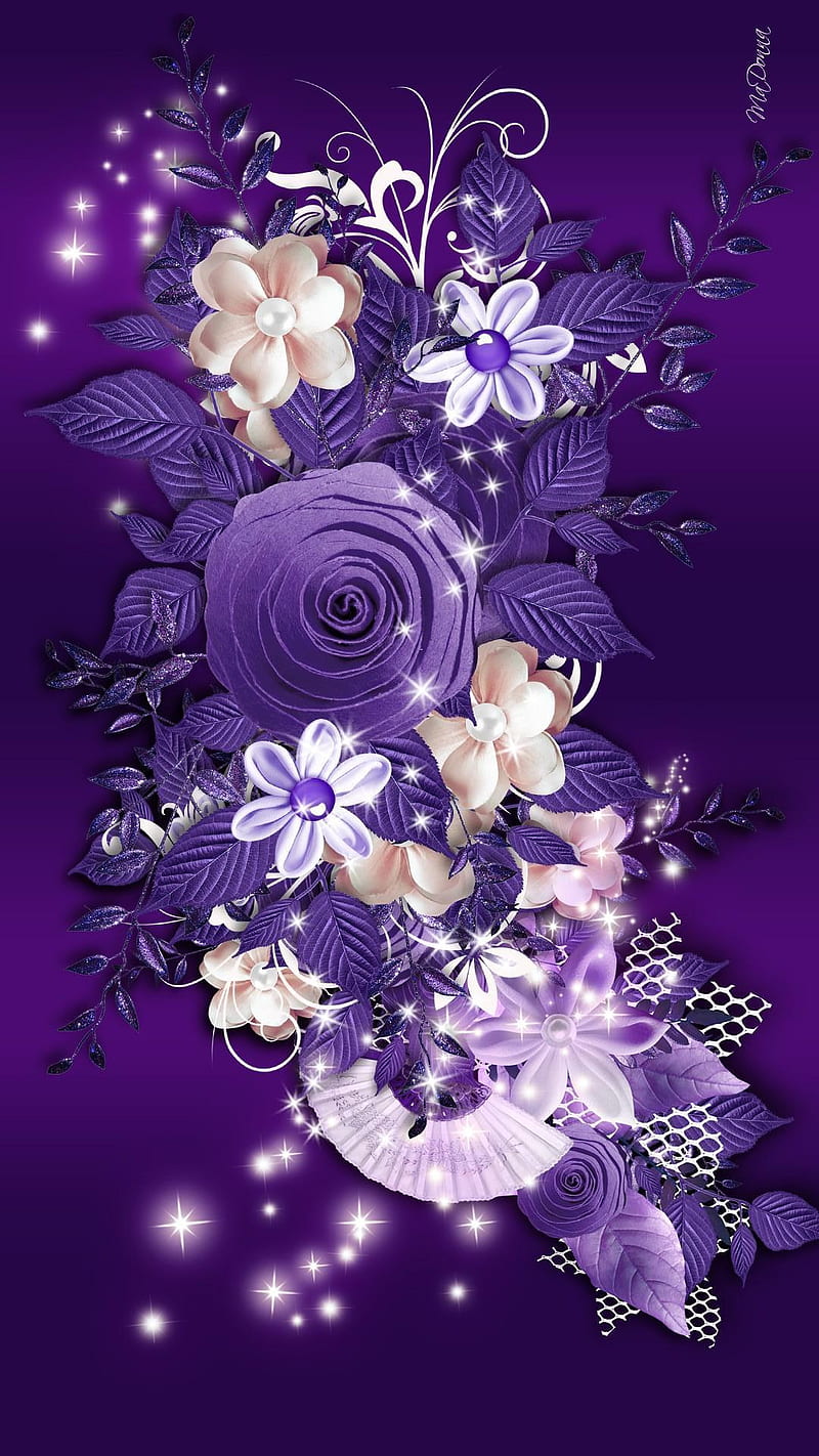 800x1422 Purple Flower, flower, flowers, purple, HD phone wallpaper