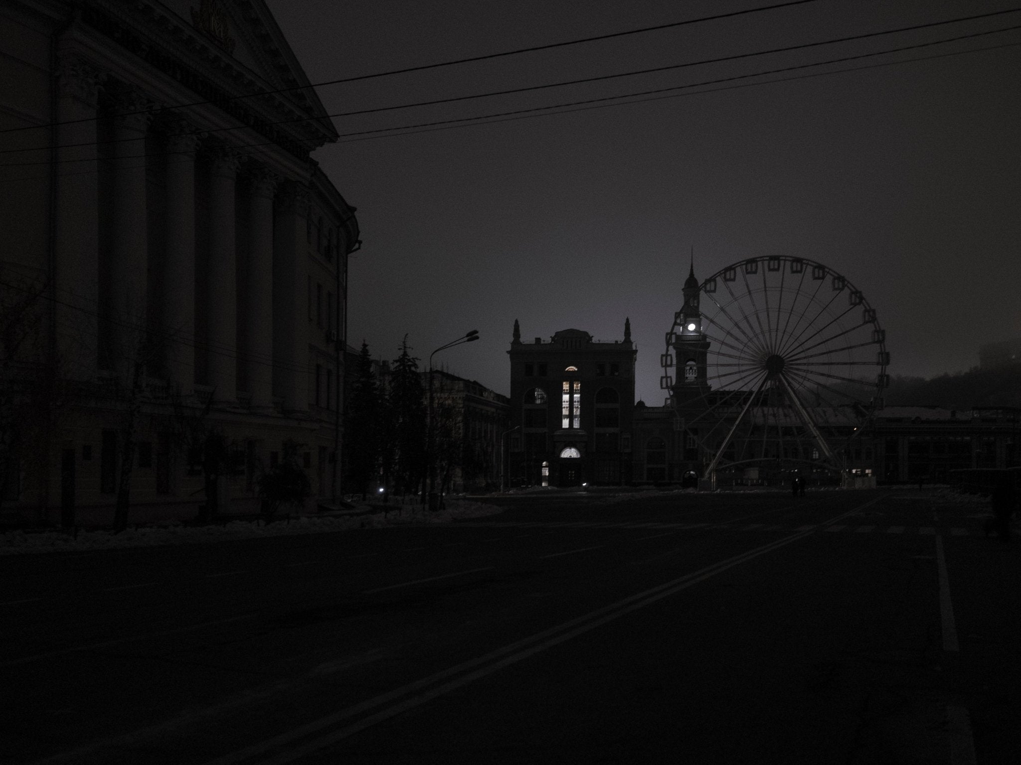 2048x1536 Kyiv During Blackout” 11x14 Print