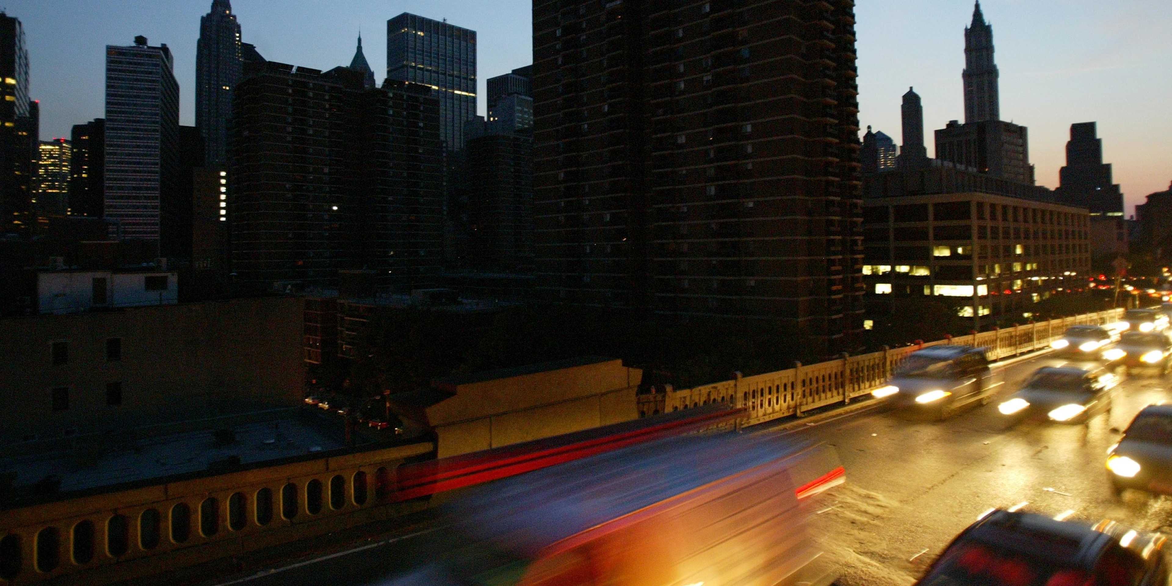 3840x1920 Blackout hits Northeast United States. August 2003