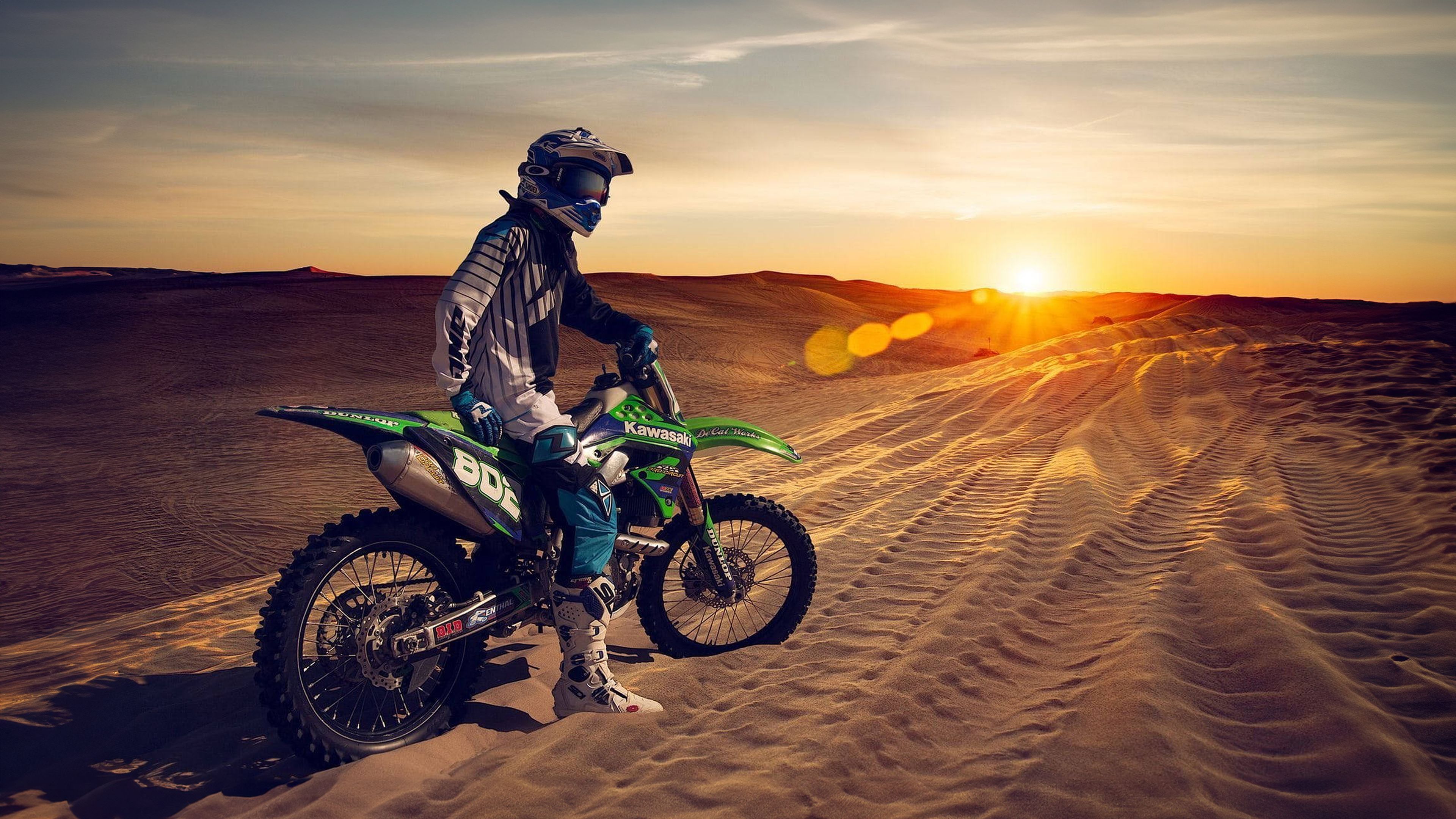 3840x2160 Motocross Dirtbike Wallpaper 4K