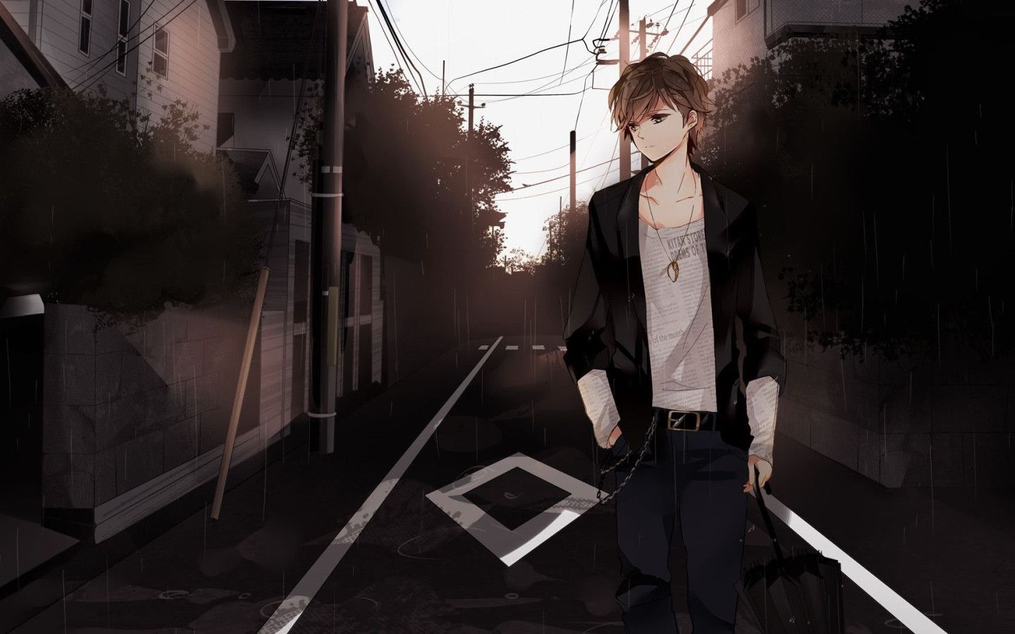 1440x900 Emo Anime HD Wallpaper 108862