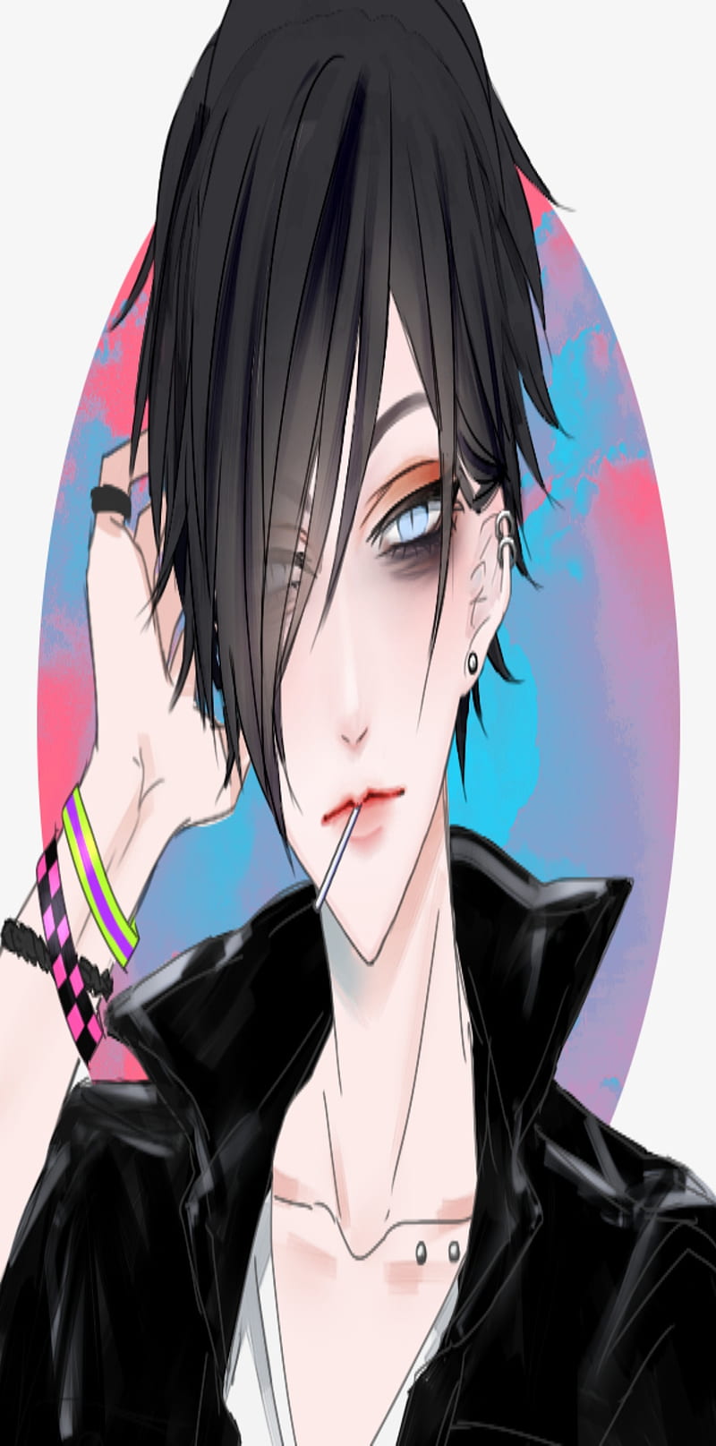 800x1615 HD emo anime wallpaper